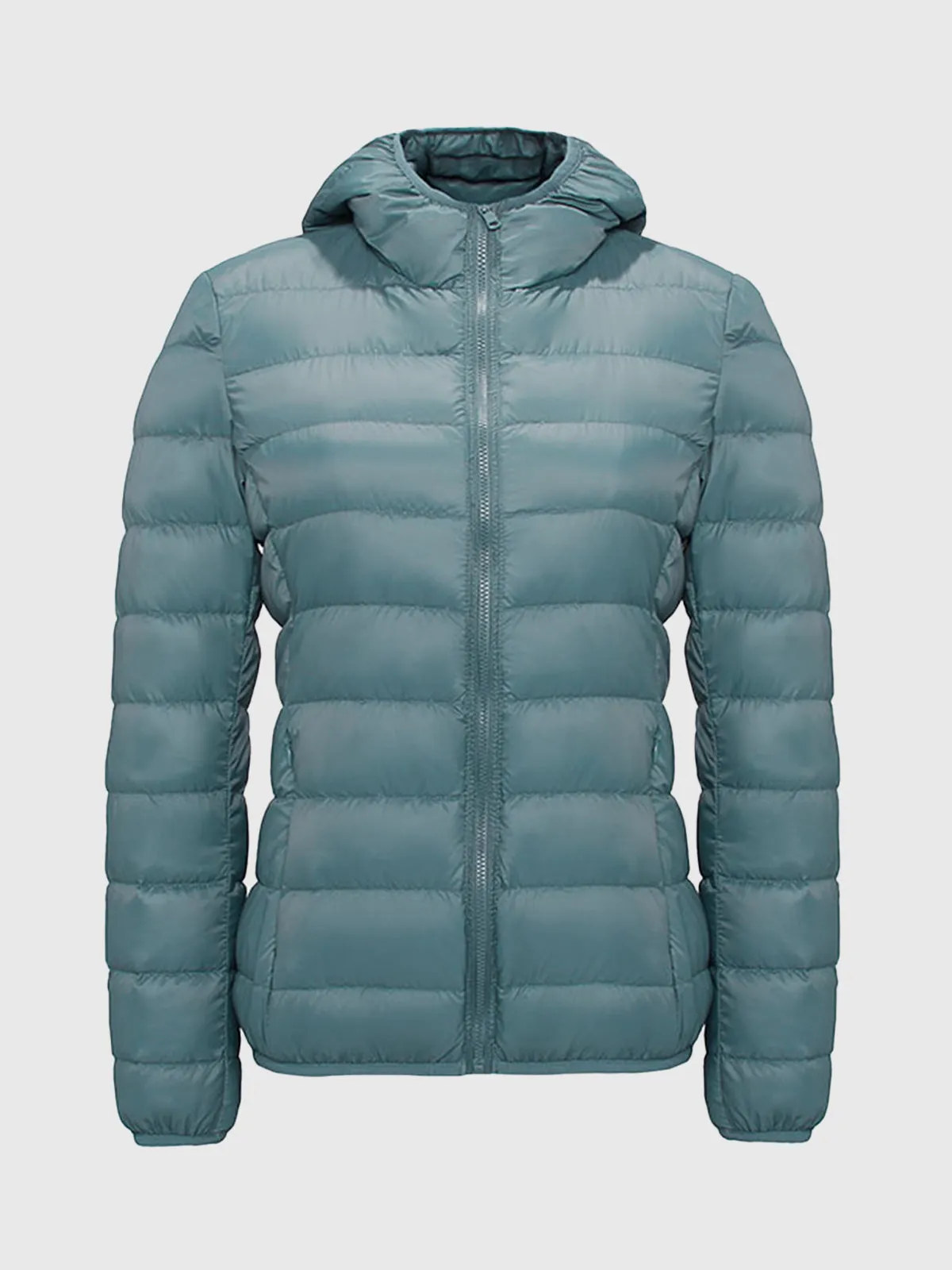 Featherweight Packable Down Puffer Hooded Jacket