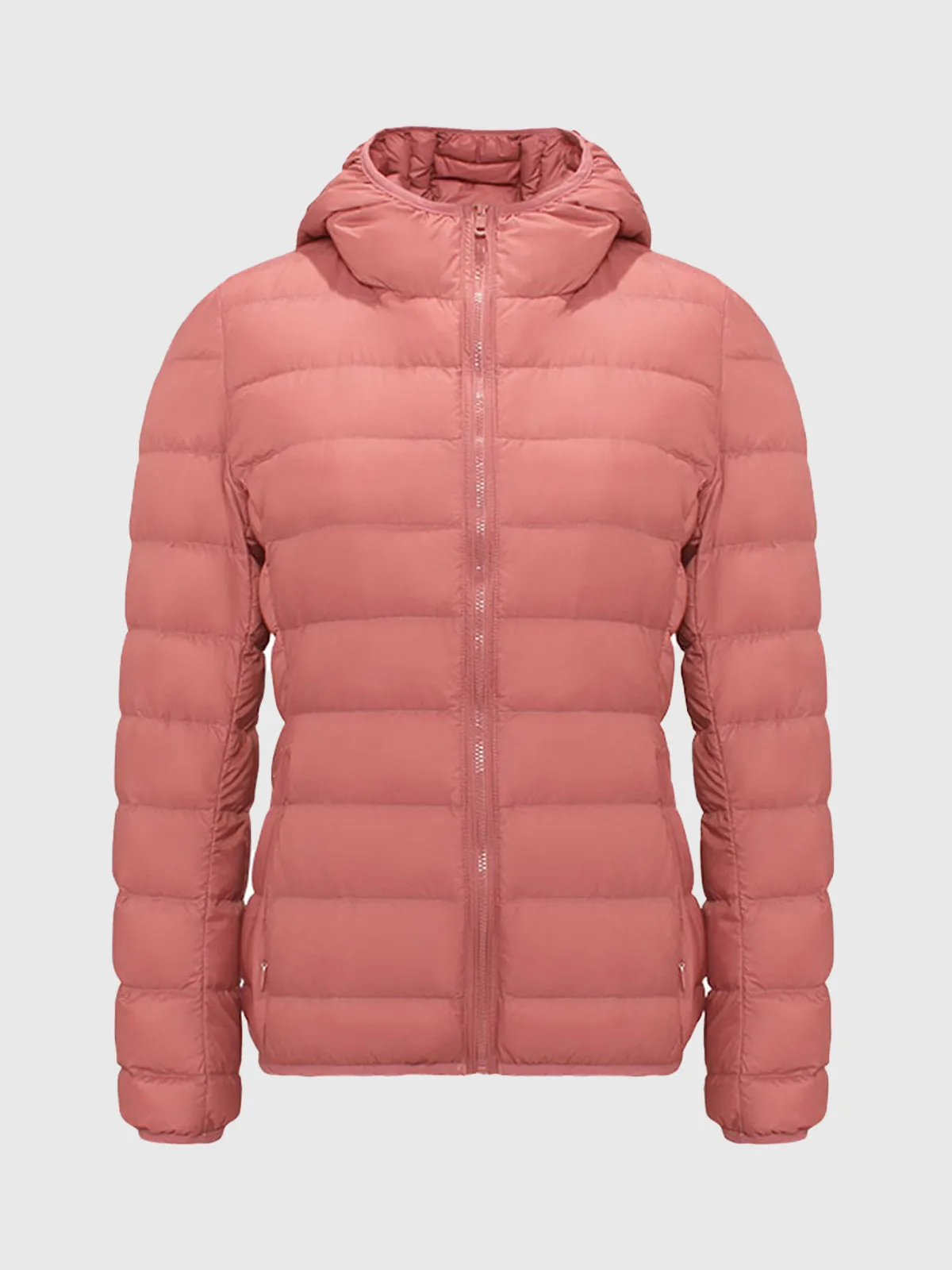 Featherweight Packable Down Puffer Hooded Jacket