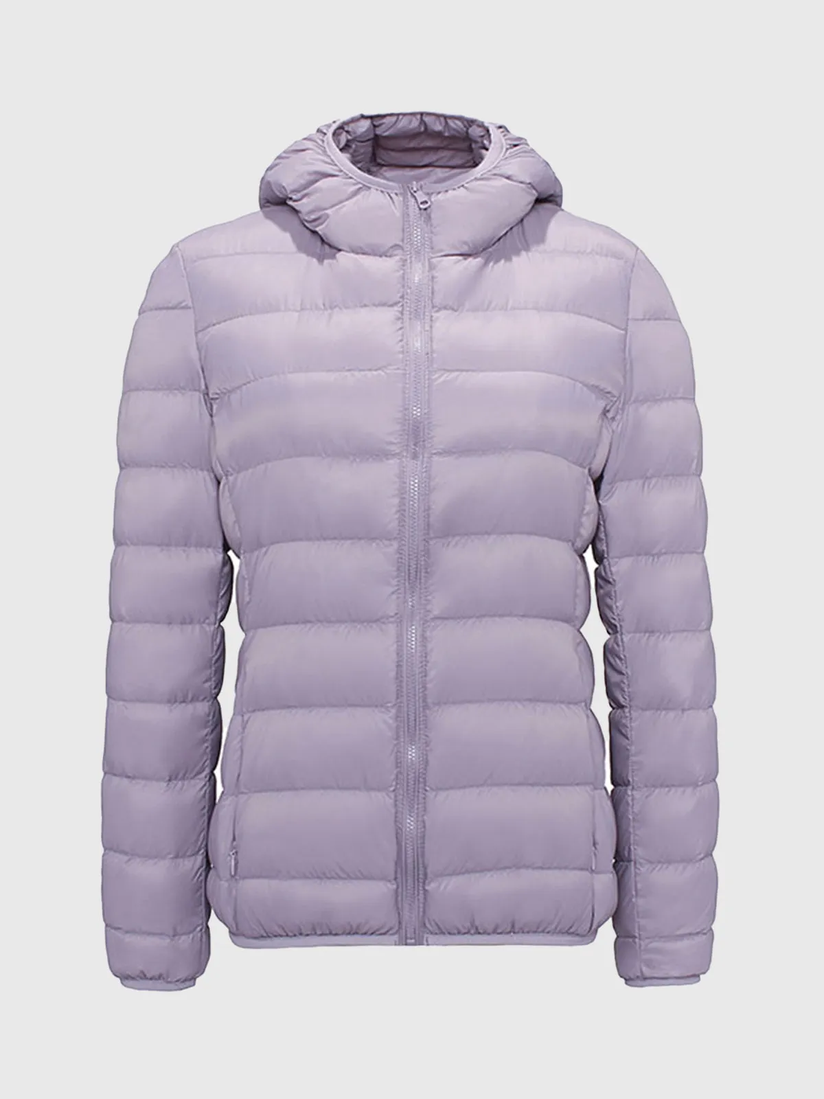 Featherweight Packable Down Puffer Hooded Jacket