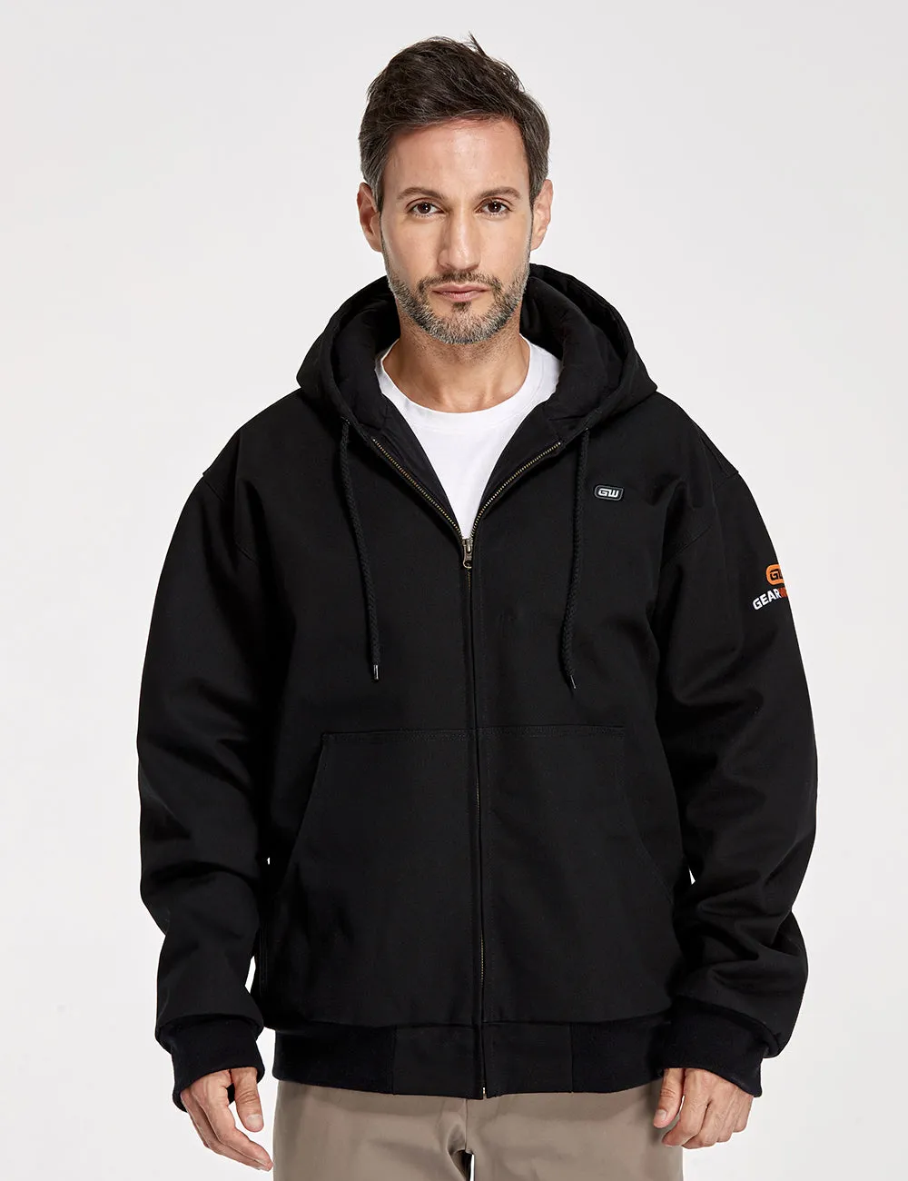 Final Sale - ororo x GearWrench® Men's Heated Canvas Jacket (with B19G Battery Set)