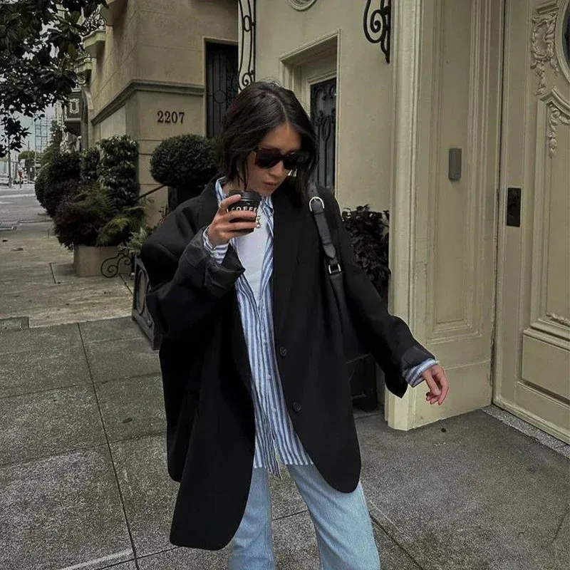 Frankie - Oversized blazer jacket