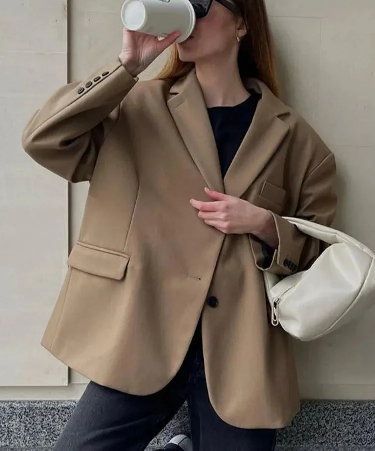 Frankie - Oversized blazer jacket