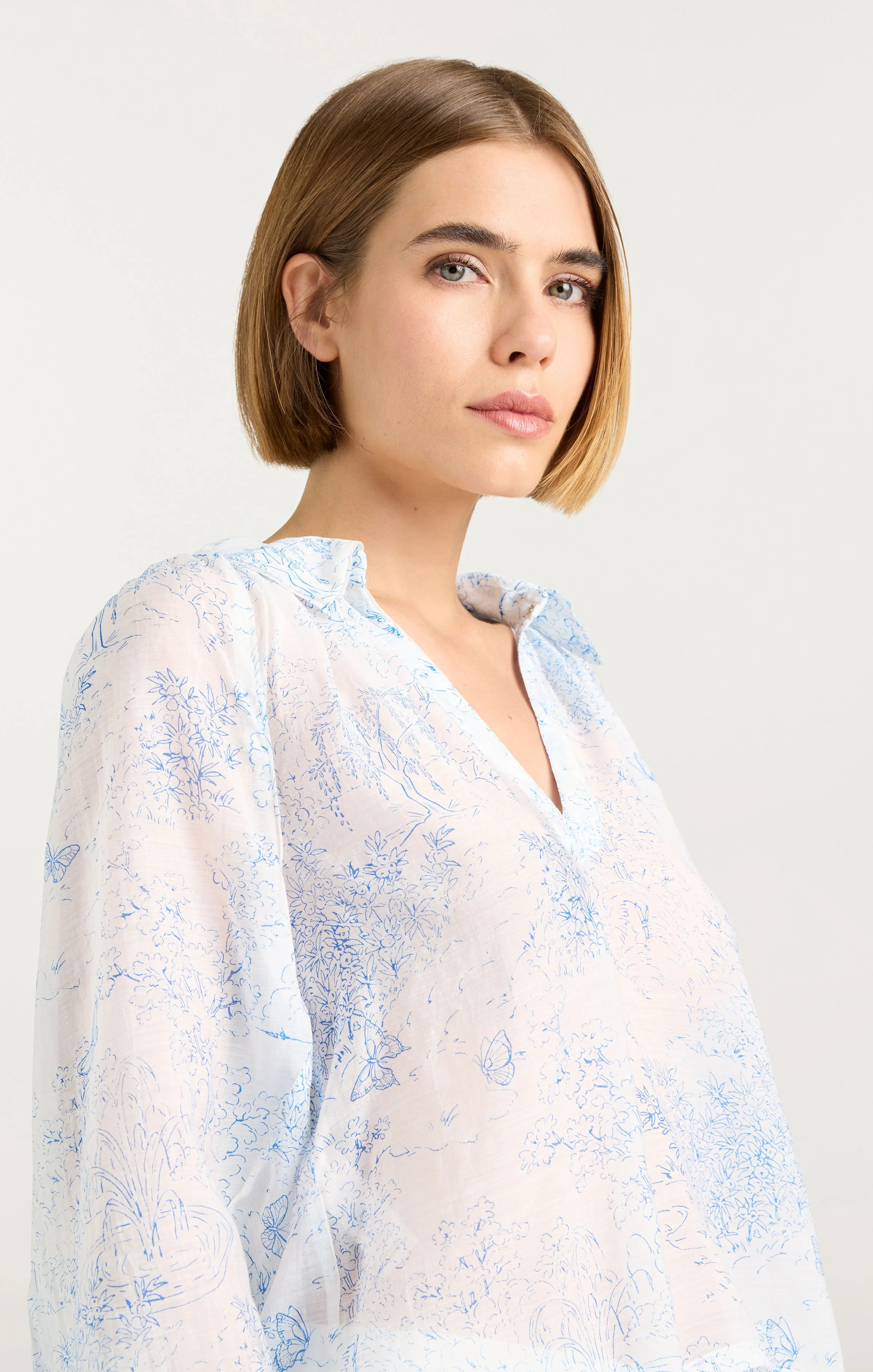 Garden Toile Mila Top