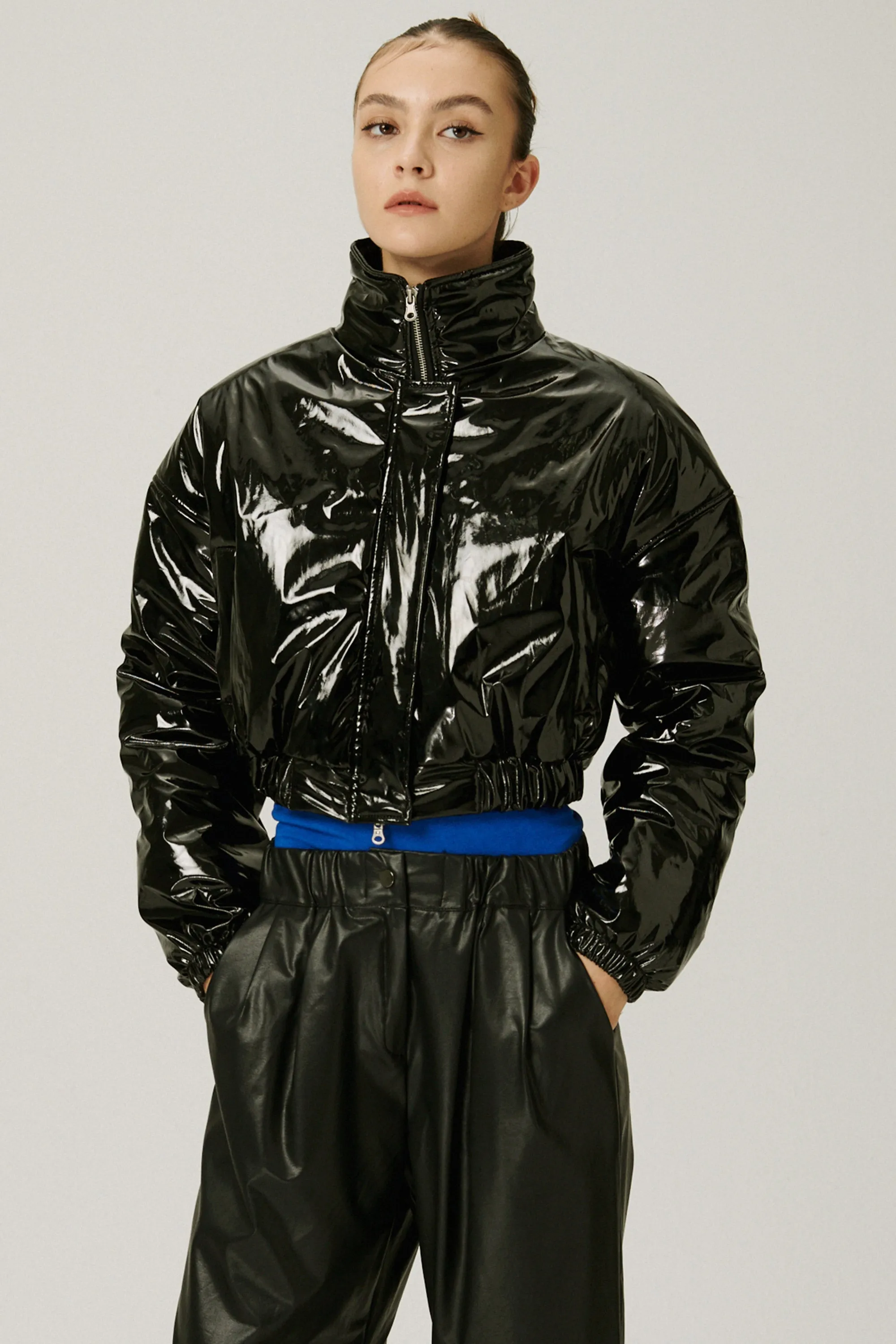 Haley Coated Puffer Jacket