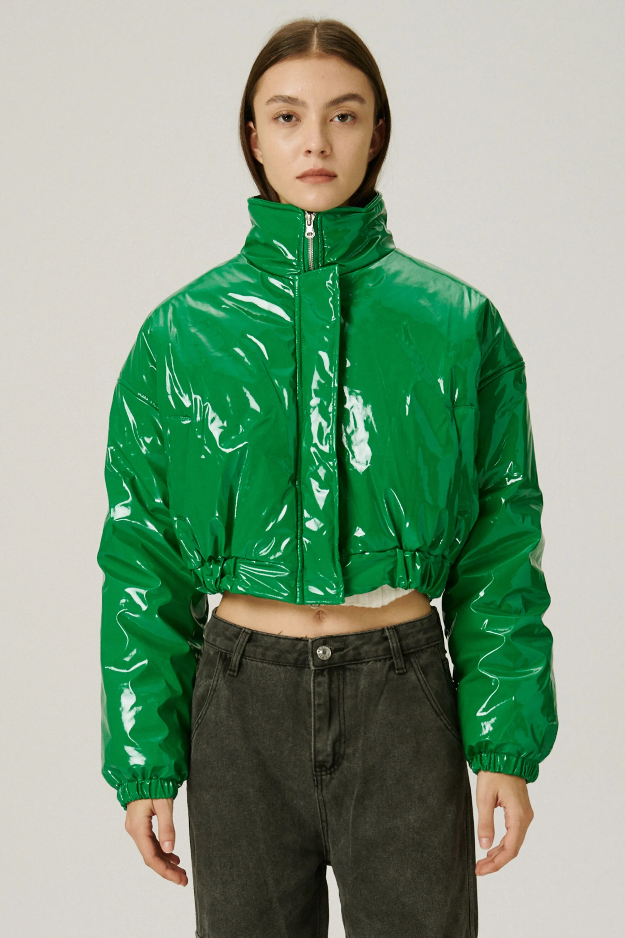 Haley Coated Puffer Jacket