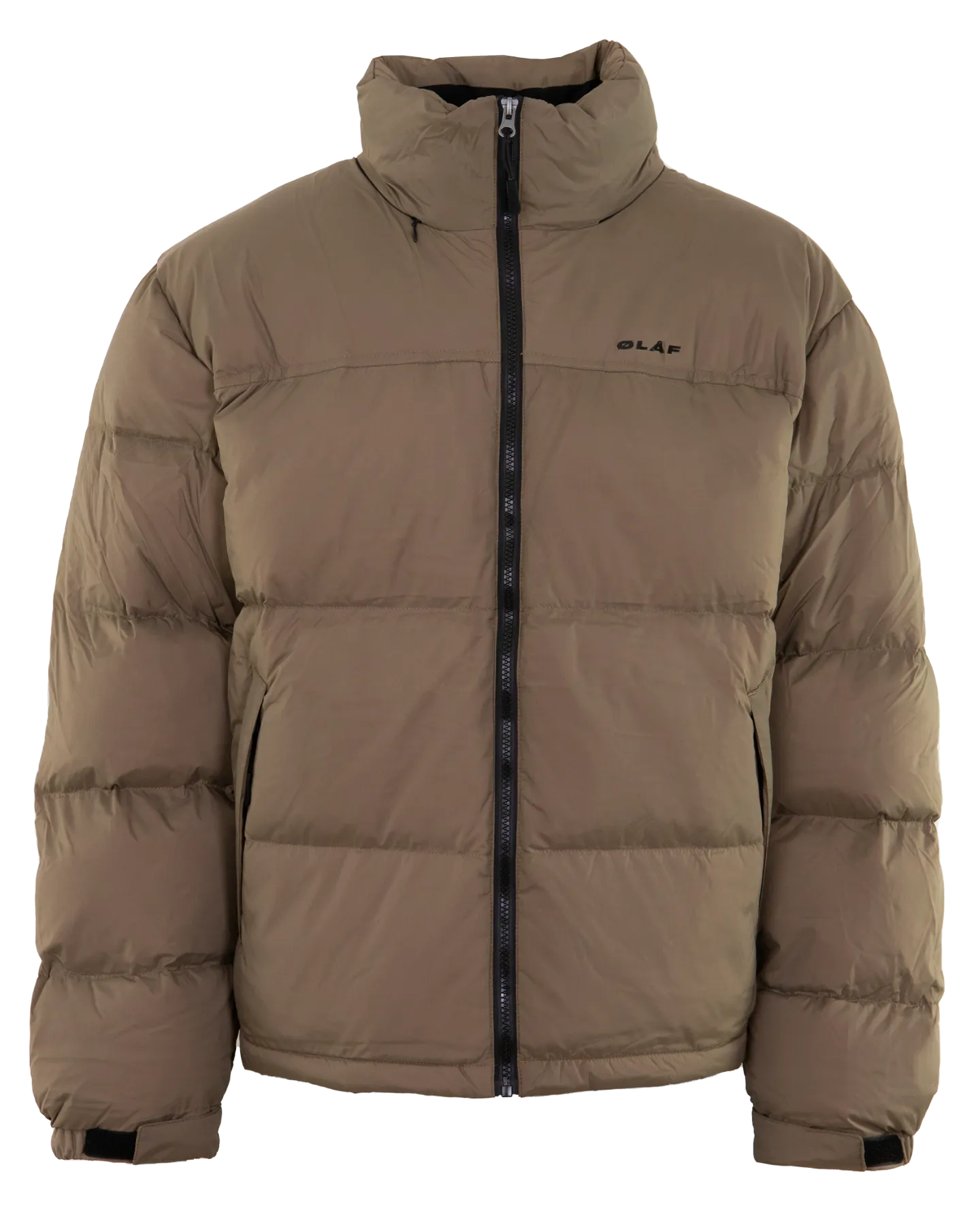 Heren Puffer Jacket Bruin