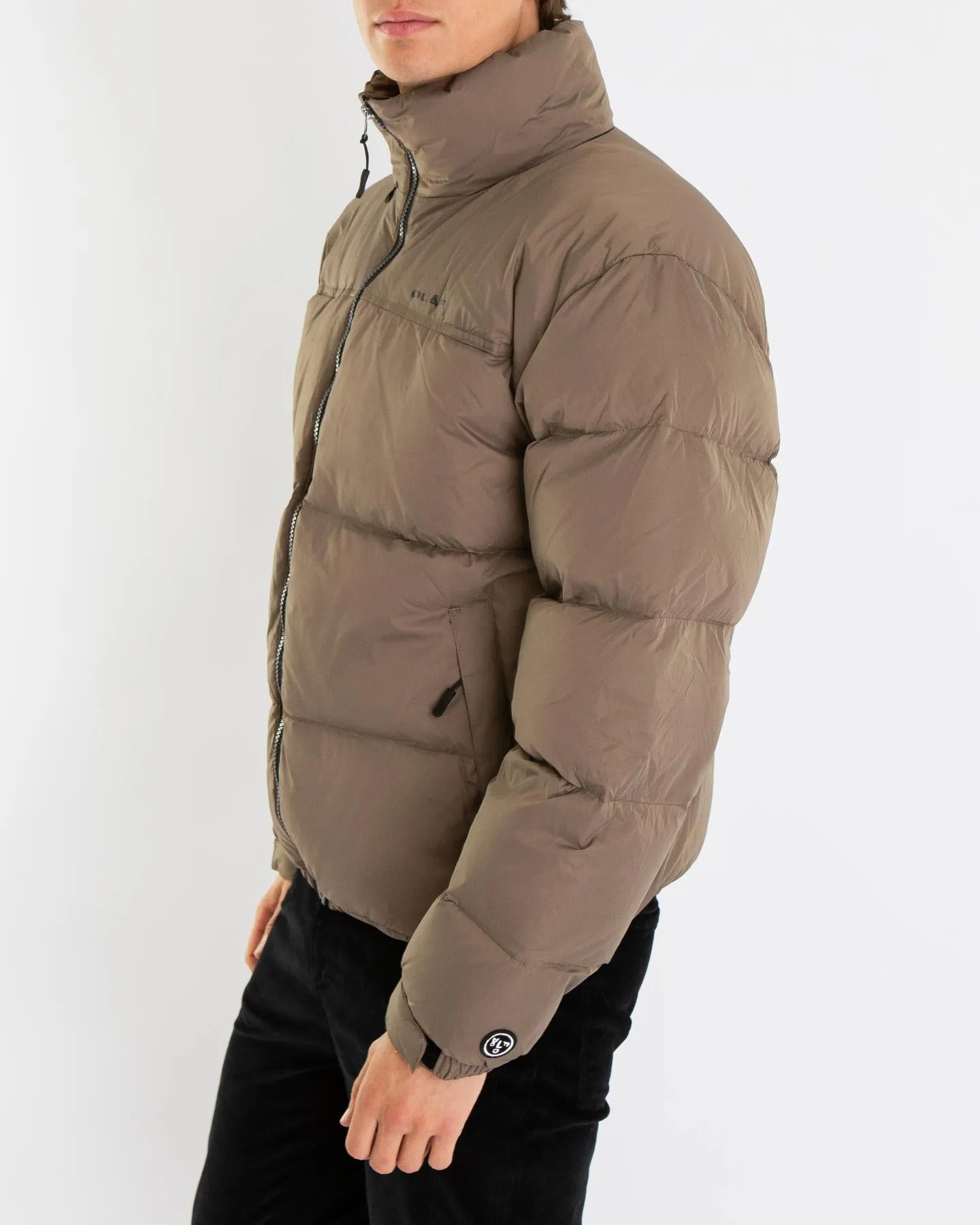 Heren Puffer Jacket Bruin