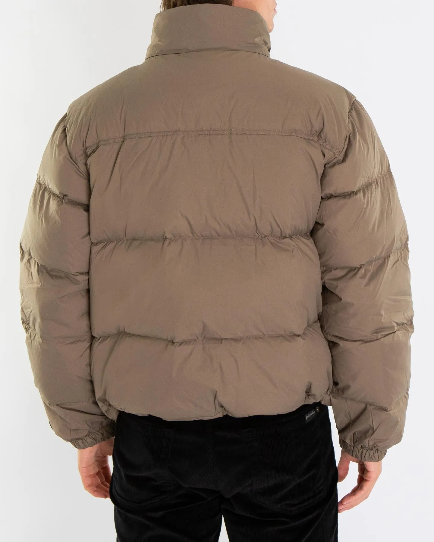 Heren Puffer Jacket Bruin