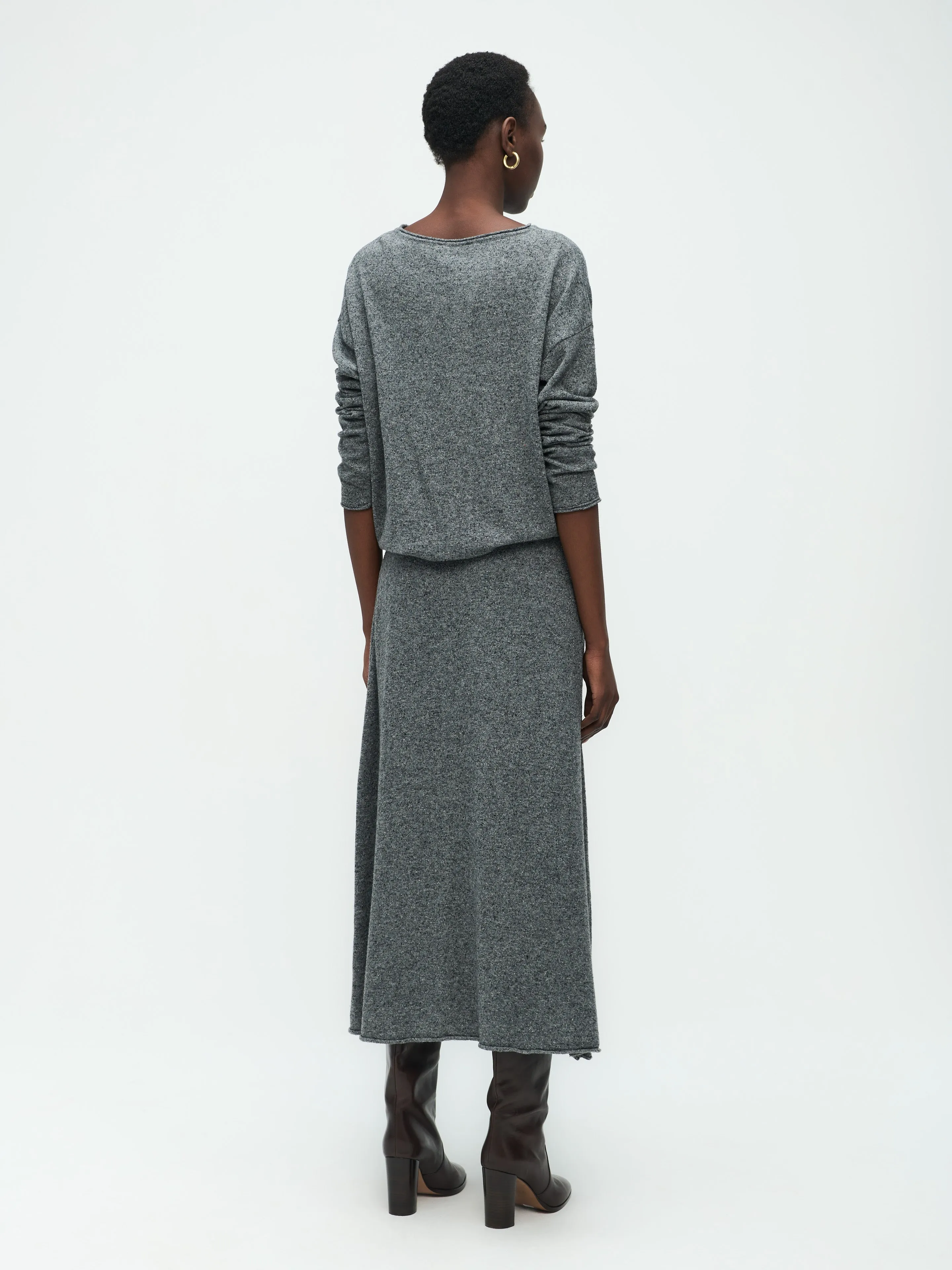 Holli Winter Skirt | Grey