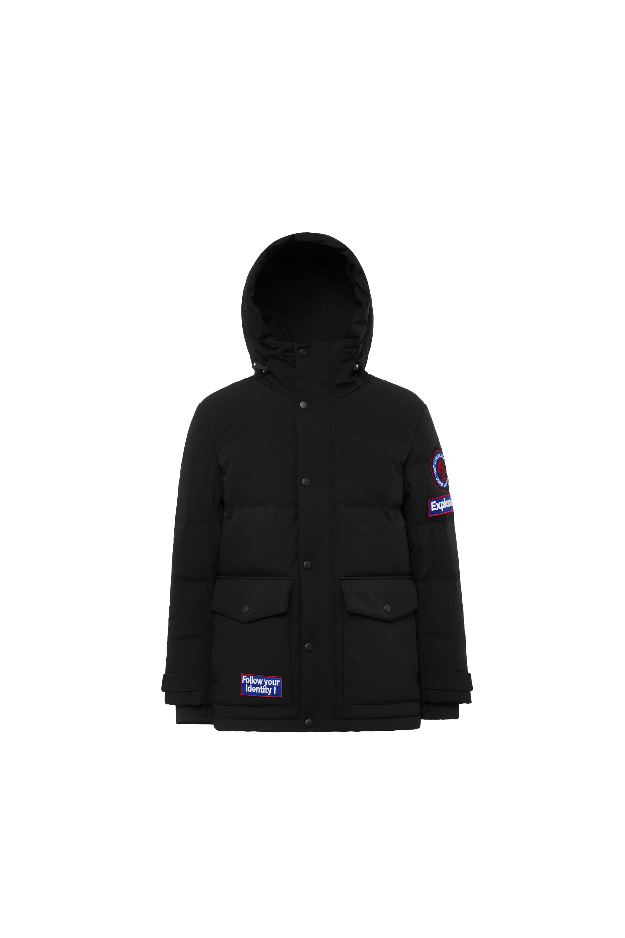 Hooded Puffer Goose Down Jacket