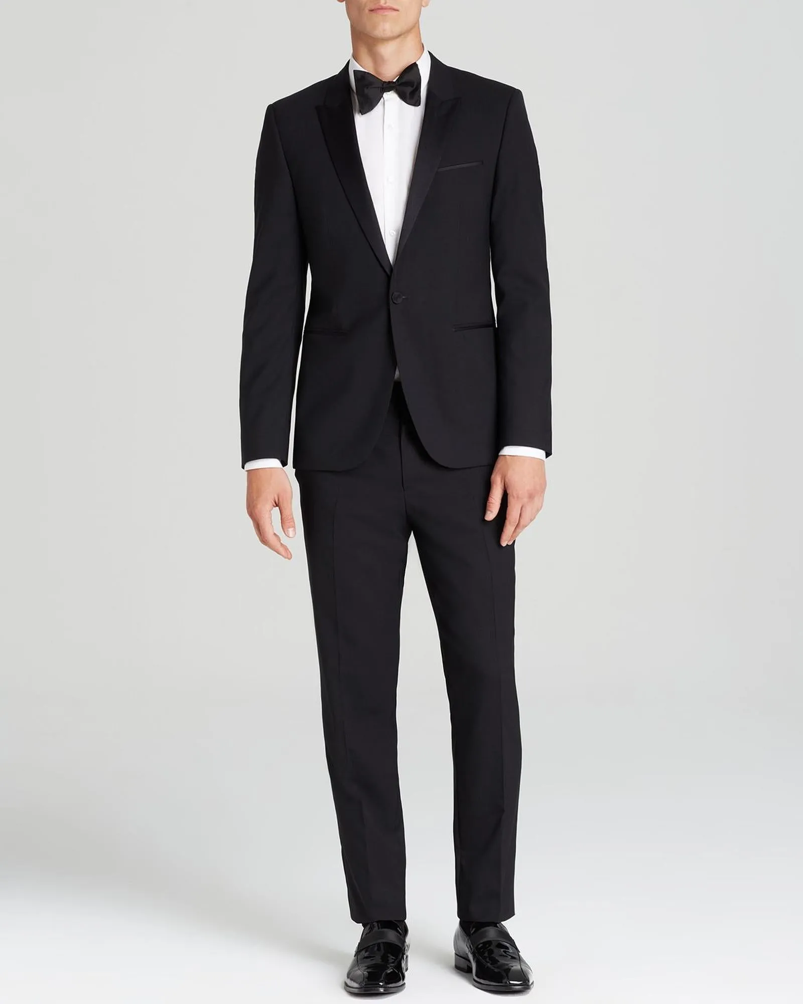 Hugo Boss Azura Tuxedo Blazer - Black