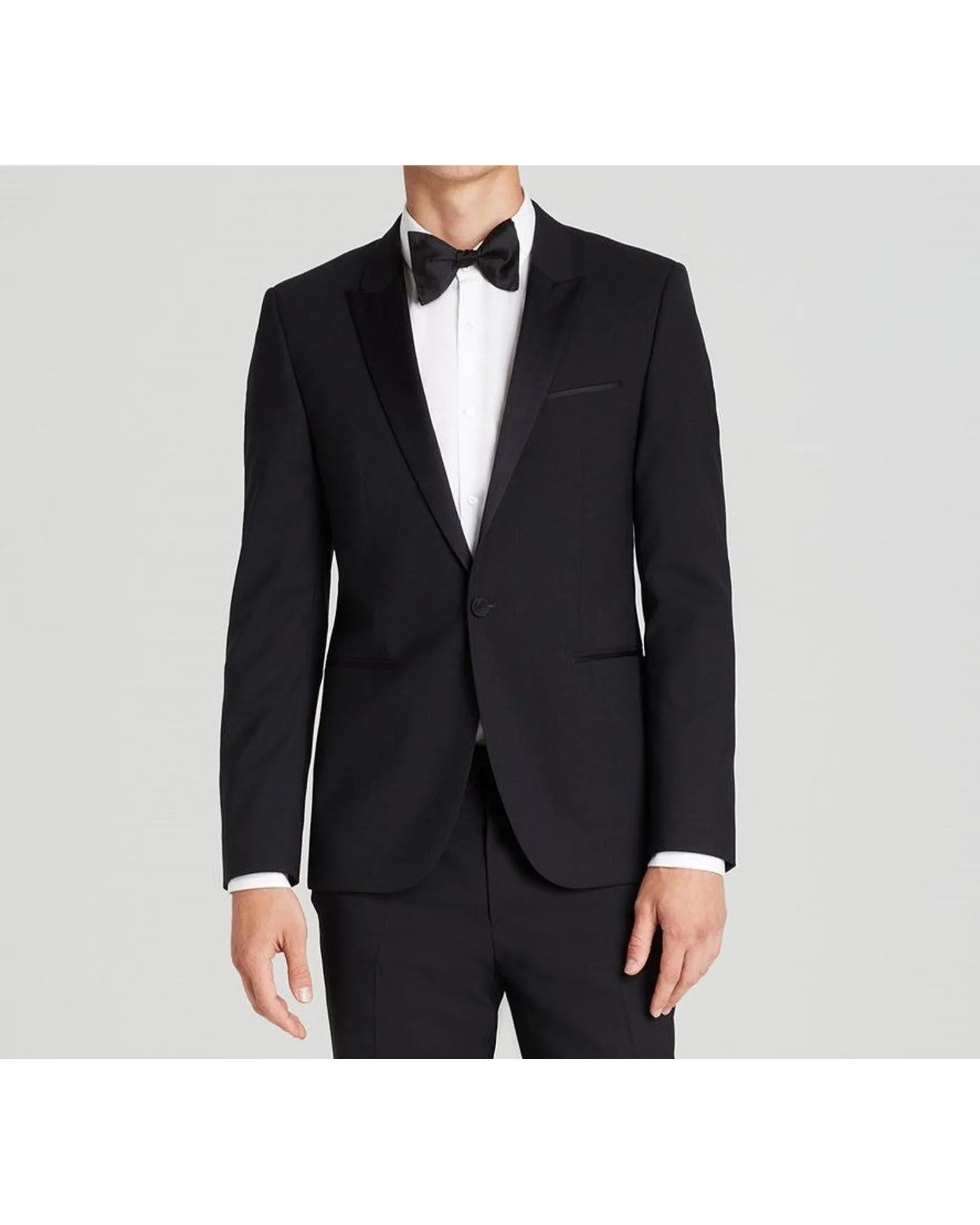 Hugo Boss Azura Tuxedo Blazer - Black