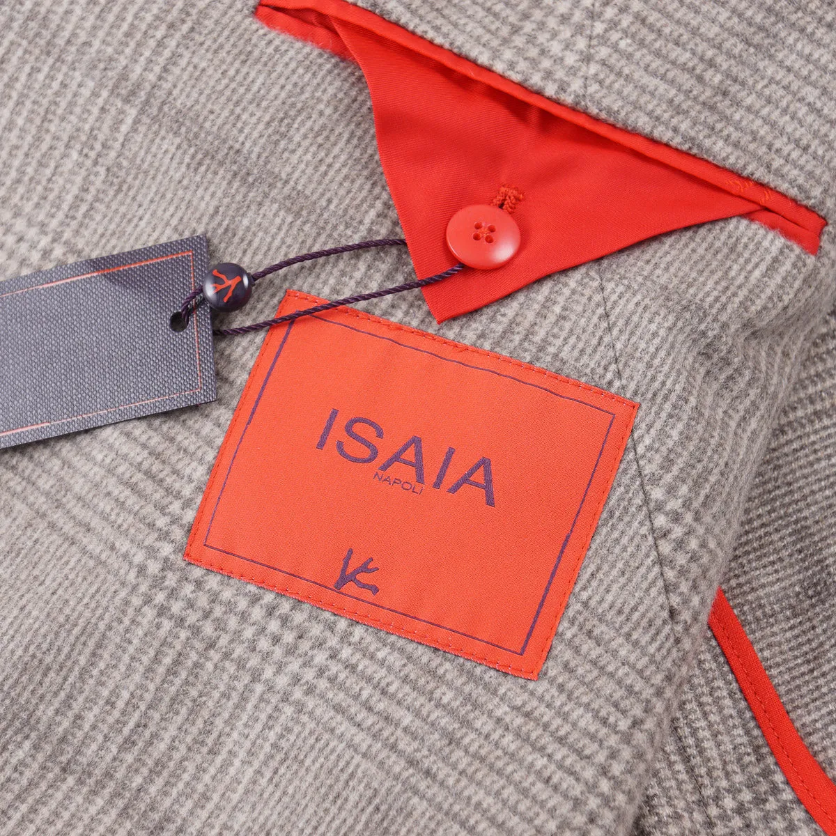 Isaia Pure Cashmere Walking Coat