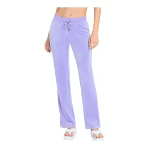 Juicy Couture Women's OG Big Bling Velour Track Pants