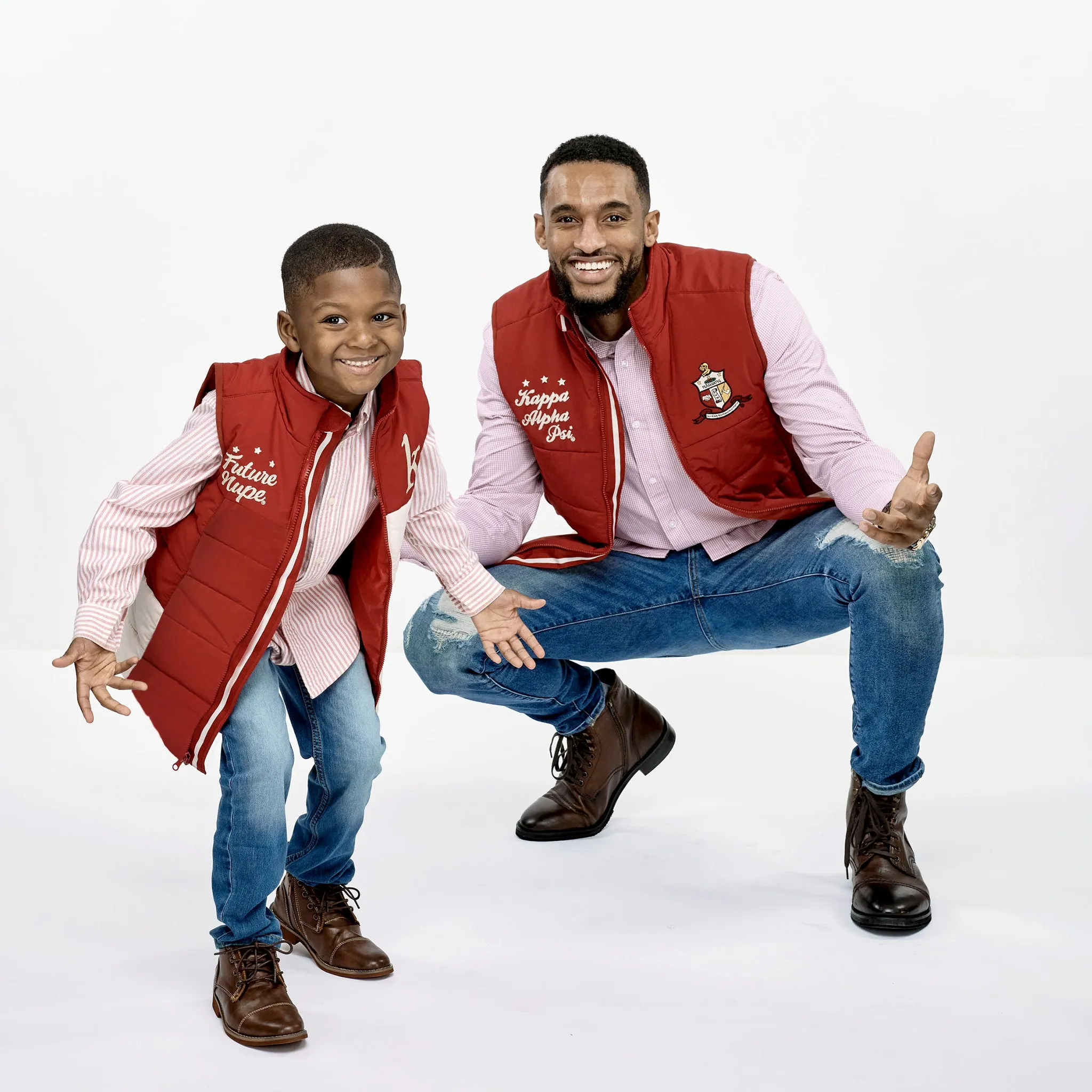 Kappa Alpha Psi Future Nupe Puffer Vest-FINAL SALE