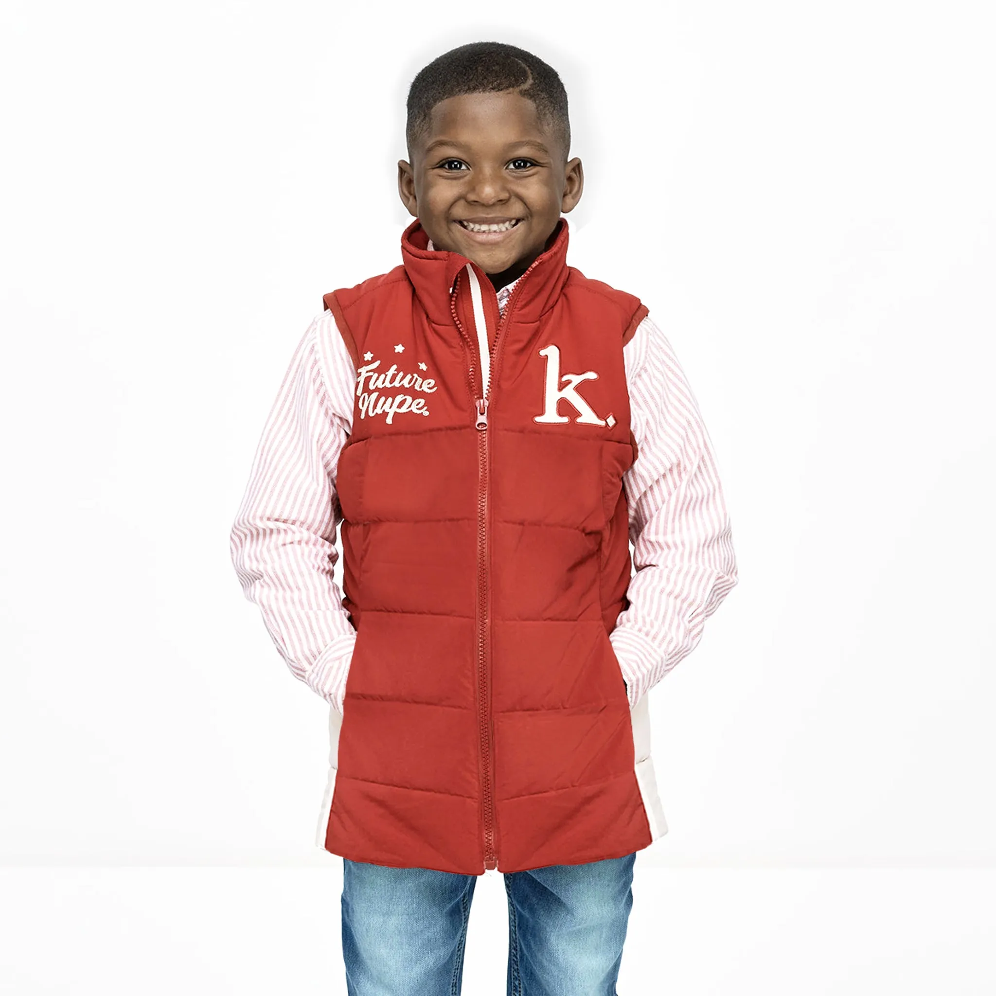 Kappa Alpha Psi Future Nupe Puffer Vest-FINAL SALE