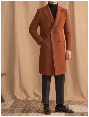 Kingsman Brown Double Breasted Coat by Italian Vega® (Latest Edition)