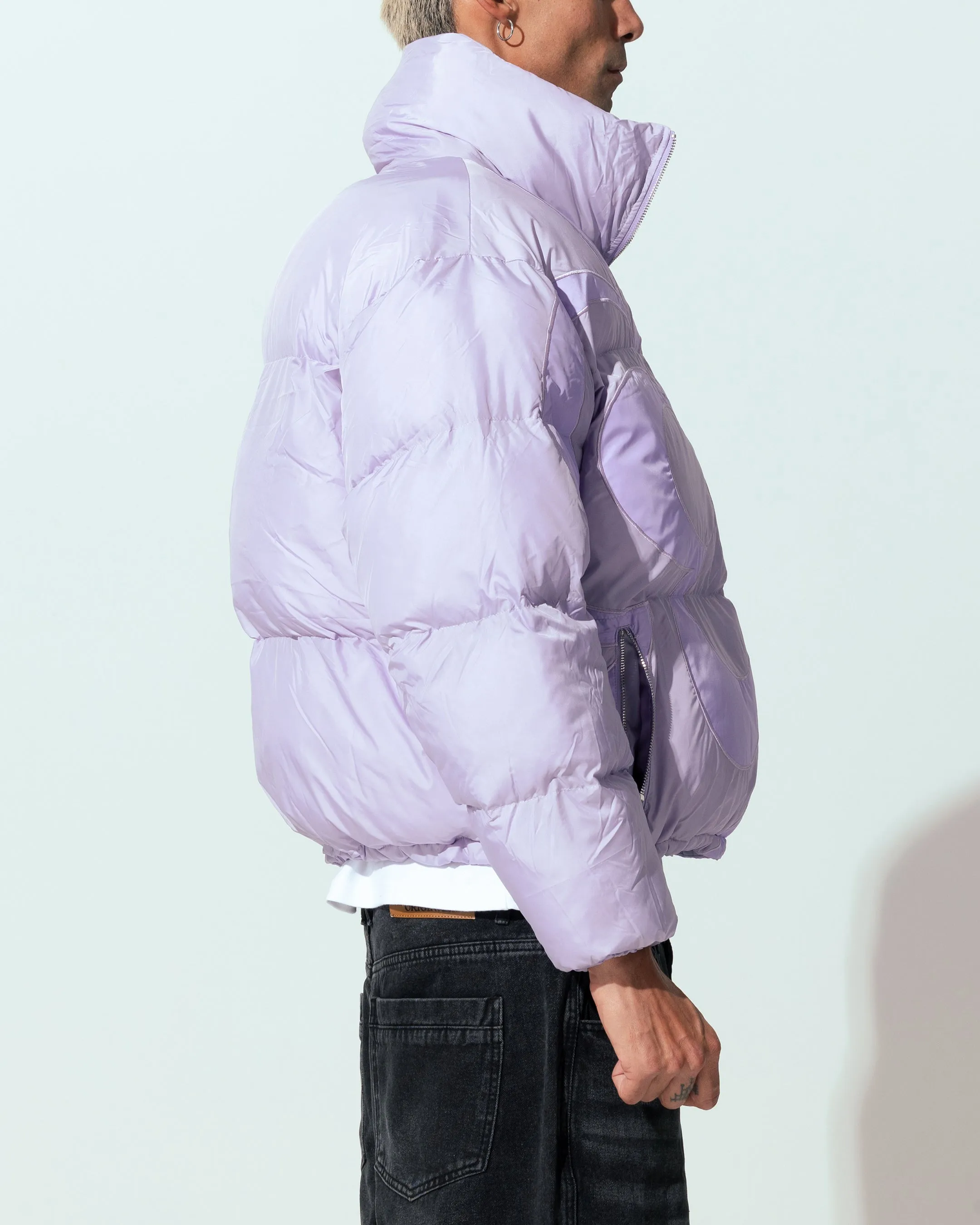 Loiter Eden Puffer Jacket Purple