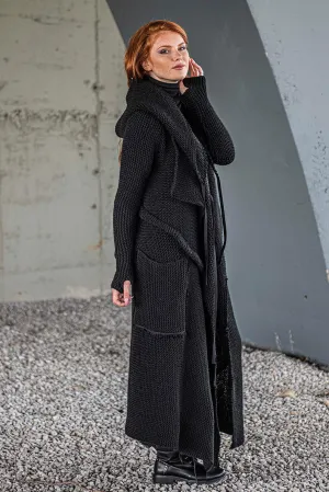 Long Knitted Coat