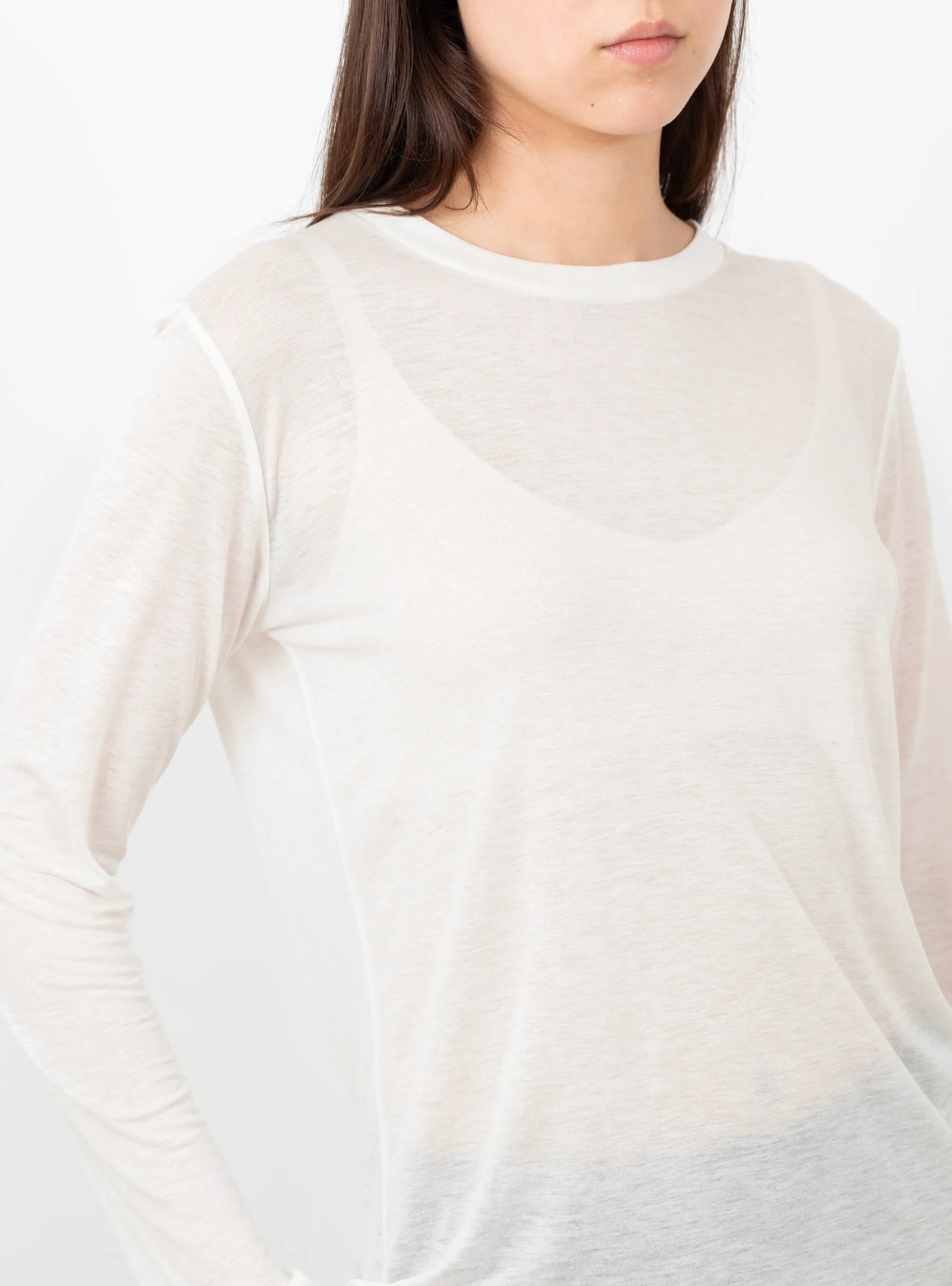 Long Sleeve T-Shirt Undyed