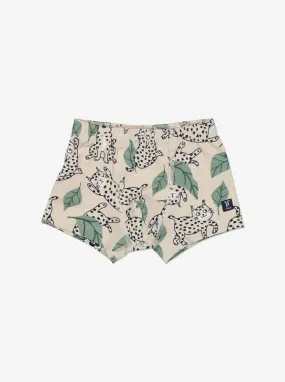 Lynx Print Boys Boxers