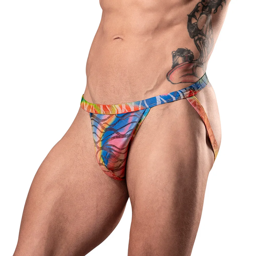 Male Power Your Lace Or Mine Jock Multicolor S/M