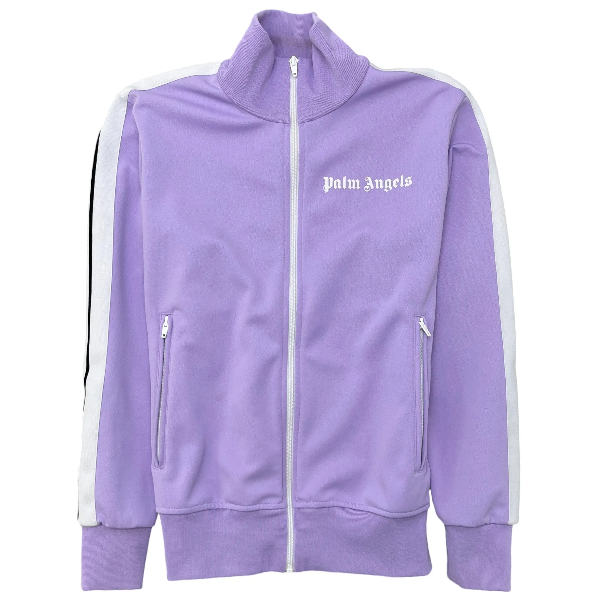 Men's Logo Track Jacket Purple Size S