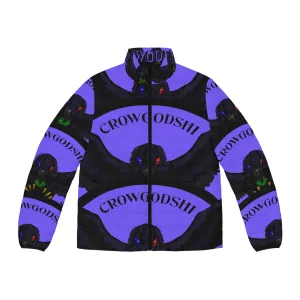 Men's Special Edition Crowgodshi Puffer Jacket, PURPLE LOGO