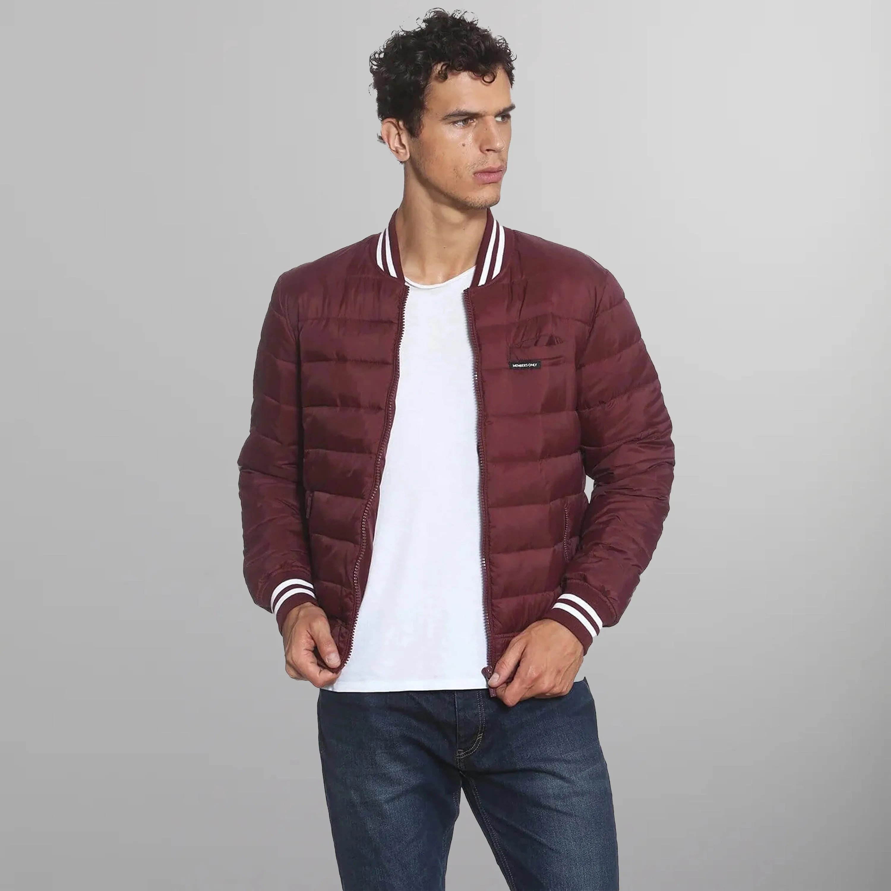 Men's Varsity Puffer Jacket - FINAL SALE