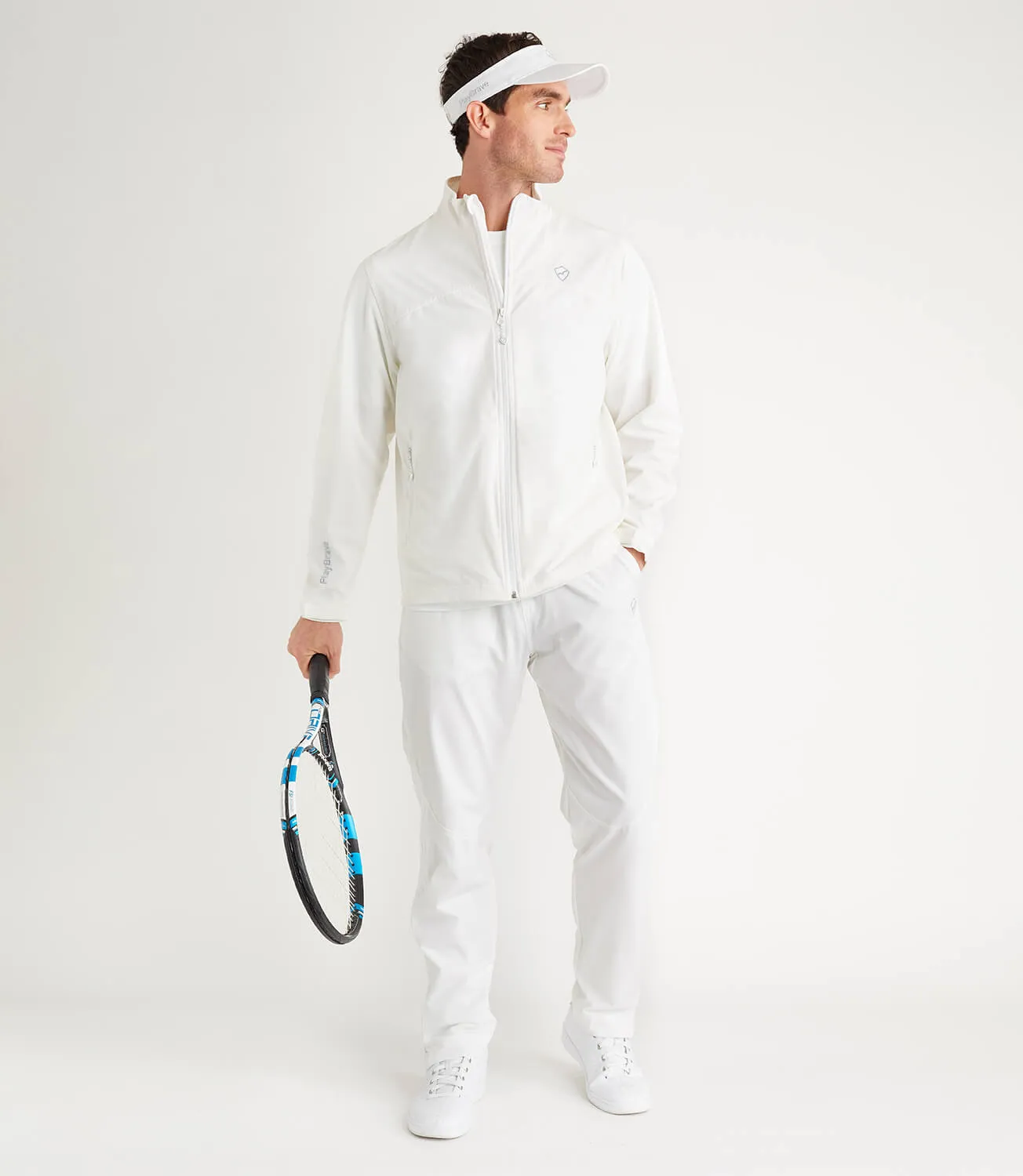 Miles Track Jacket - White