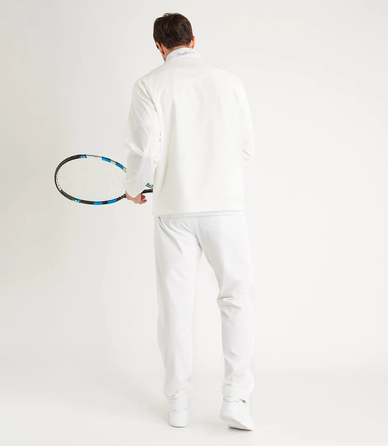 Miles Track Jacket - White