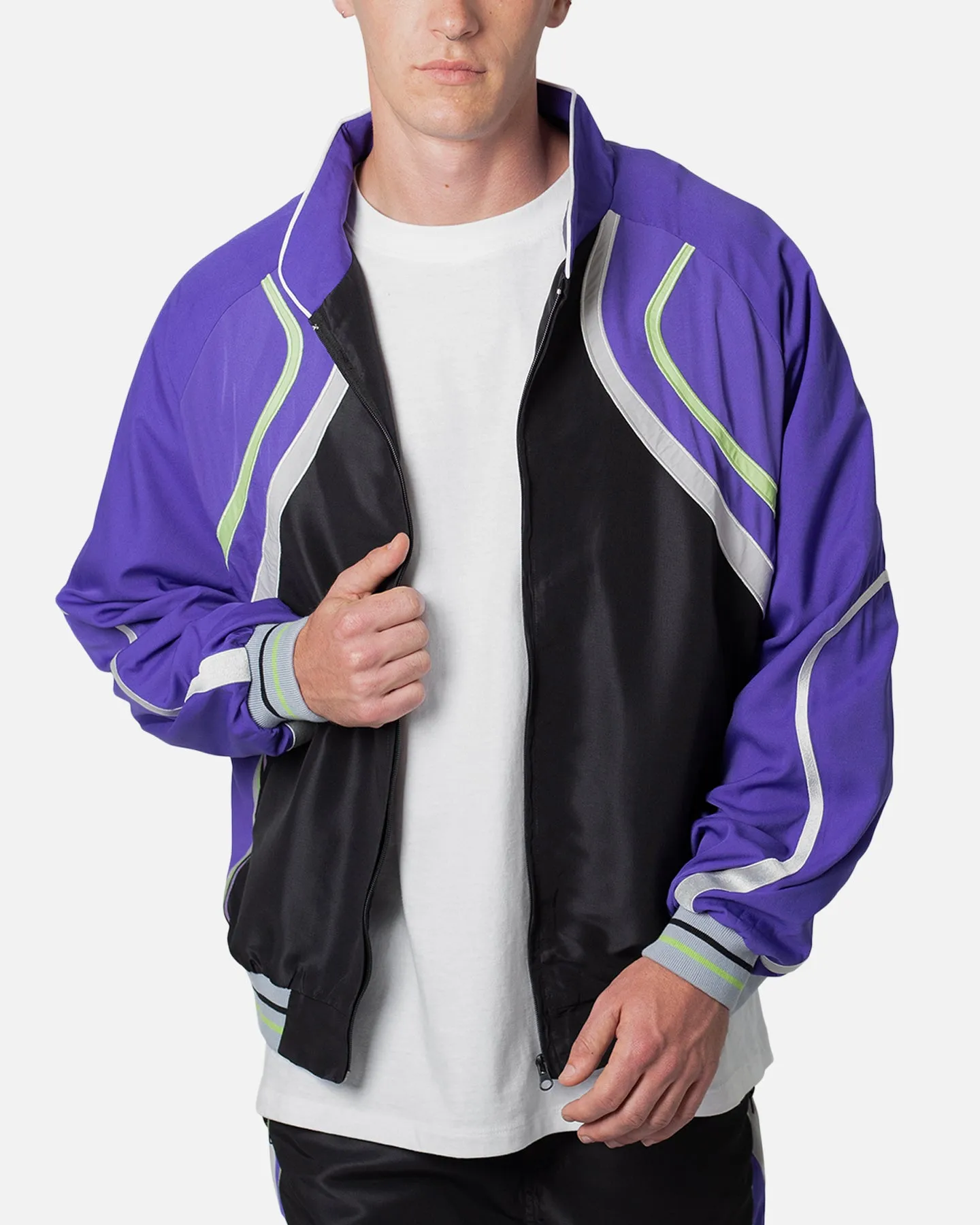 MNML Motocross Track Jacket Purple