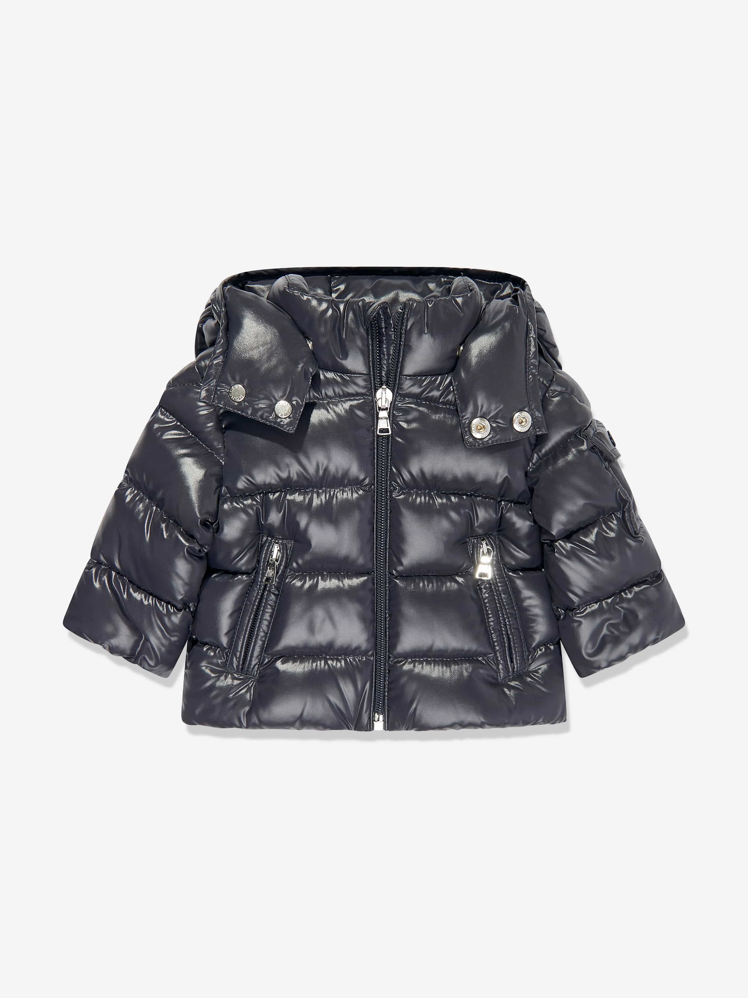 Moncler Enfant Baby Boys Down Padded New Maya Jacket in Navy