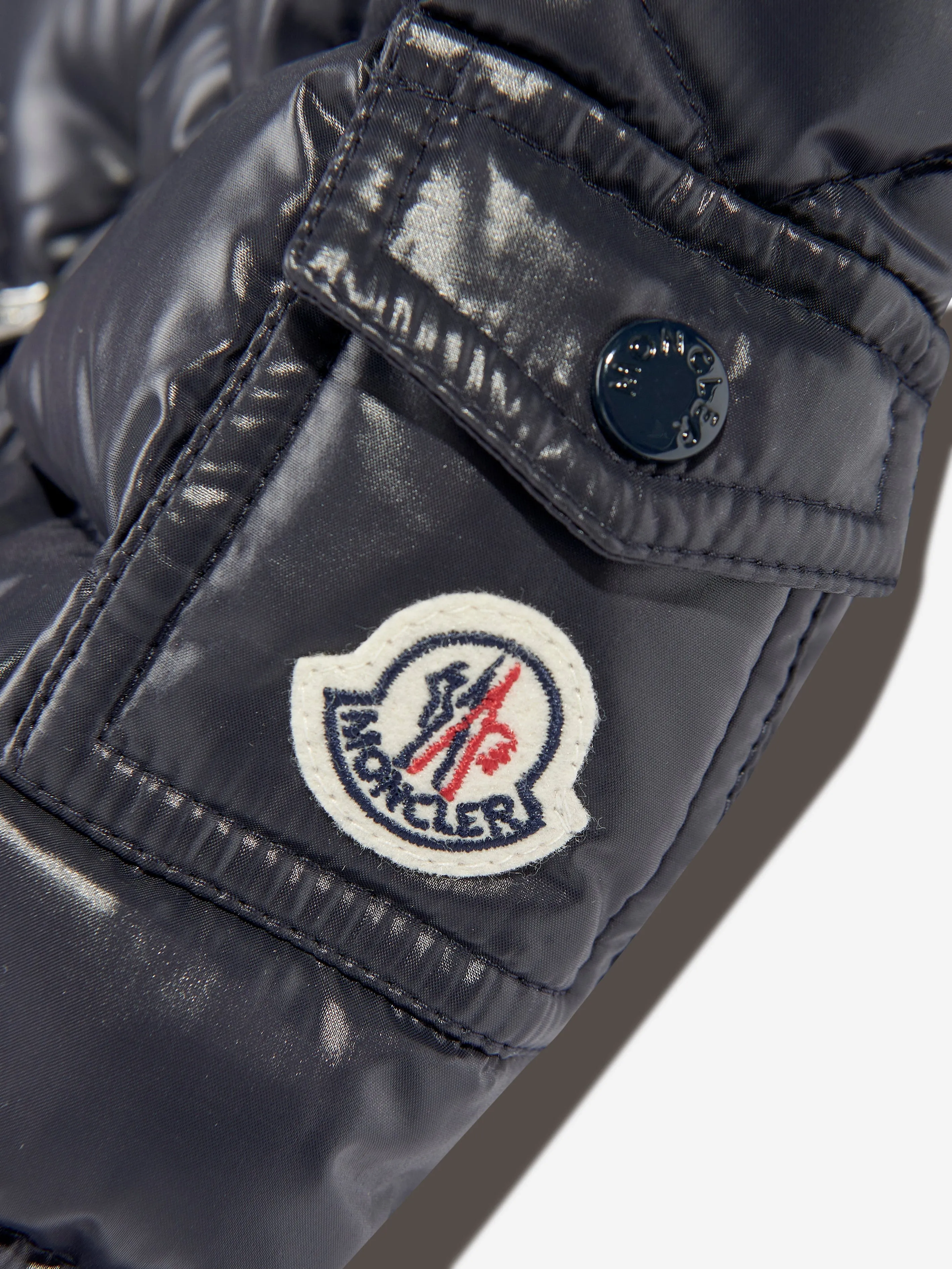 Moncler Enfant Baby Boys Down Padded New Maya Jacket in Navy