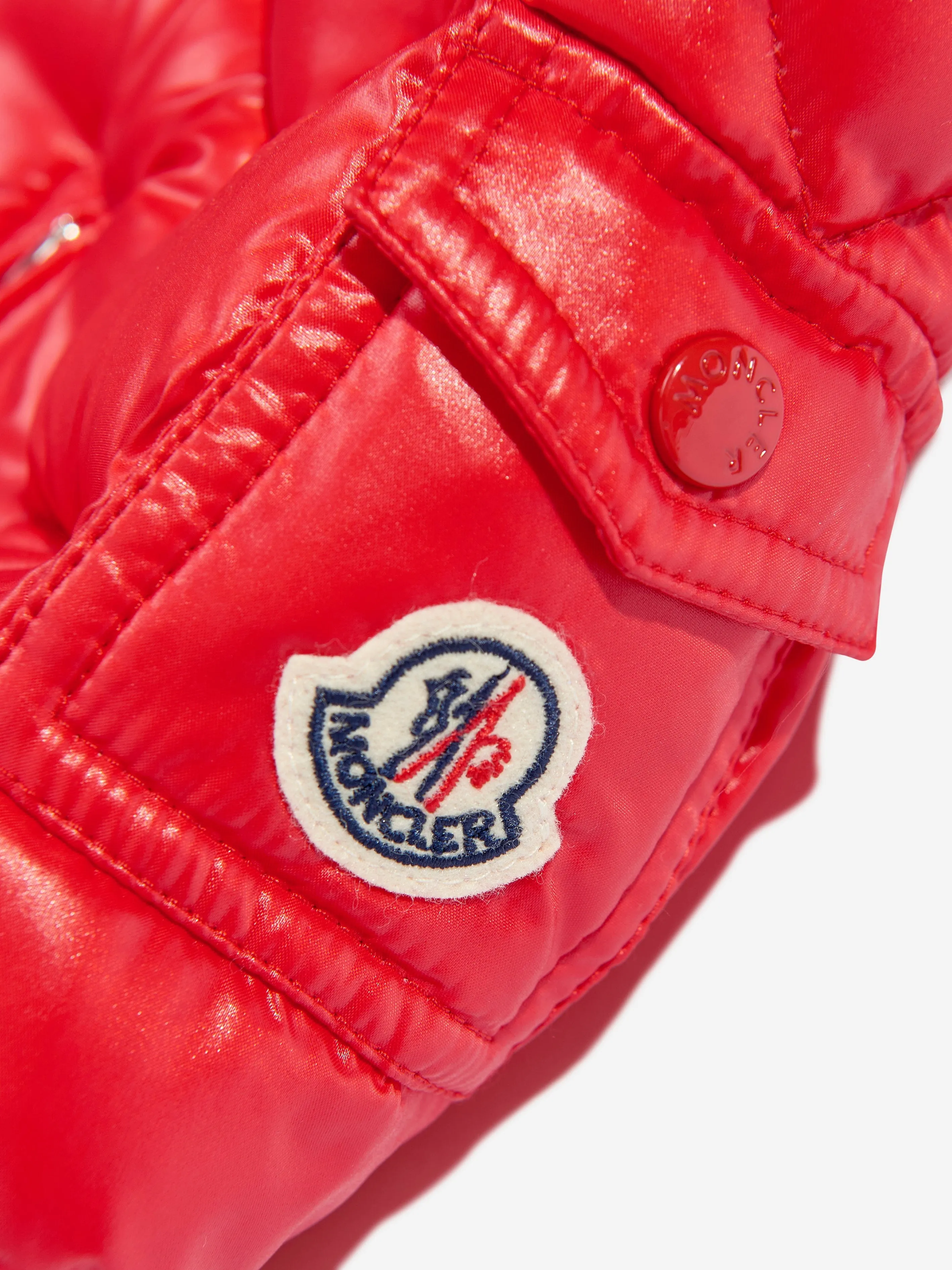 Moncler Enfant Baby Boys Down Padded New Maya Jacket in Red