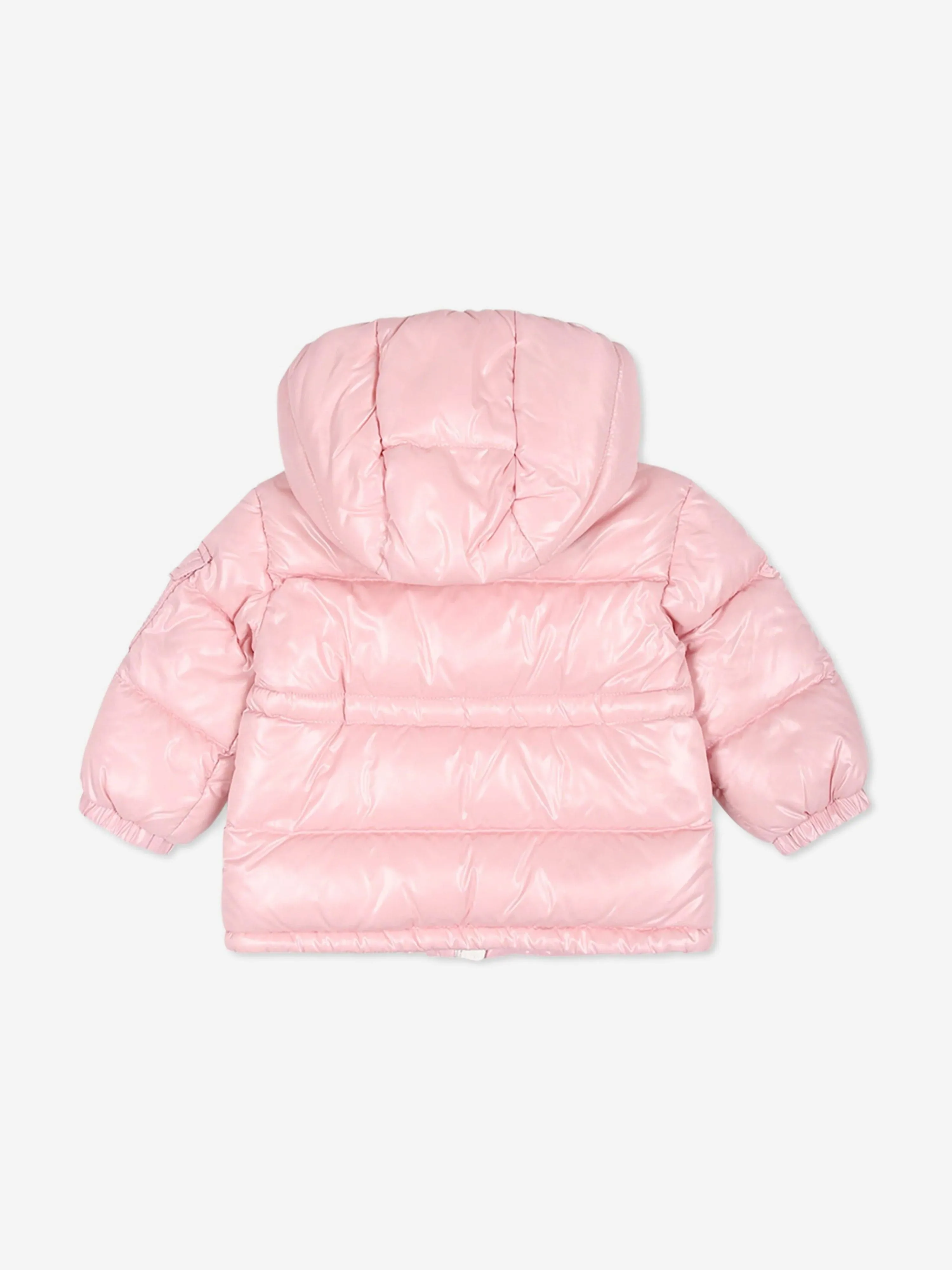 Moncler Enfant Baby Girls Down Padded Maire Jacket in Pink