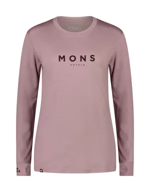 Mons Royale Womens Yotei BF Tech Long Sleeve Base Layer