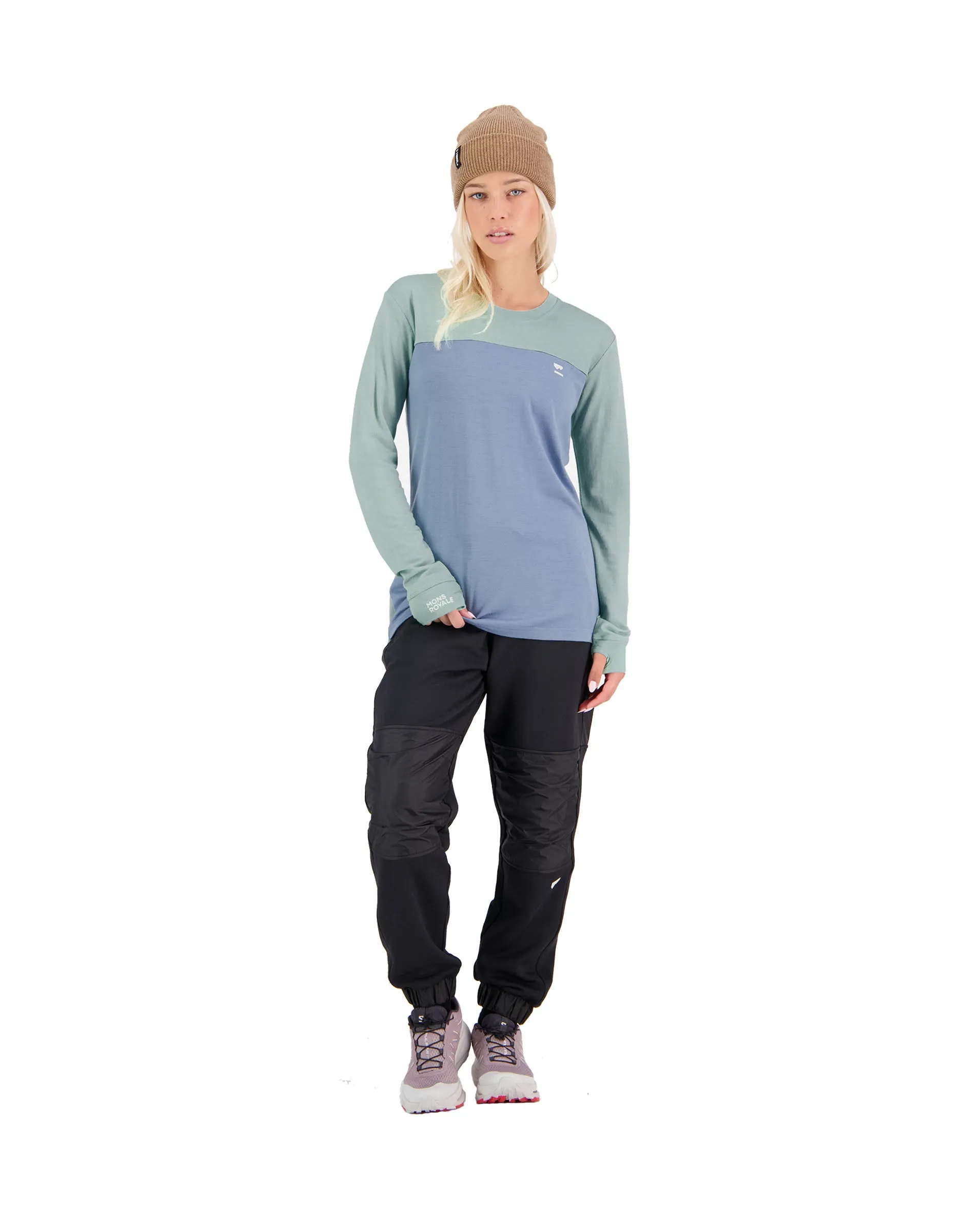 Mons Royale Womens Yotei BF Tech Long Sleeve Base Layer