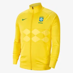 Nike 2020-21 Brasil I96 Anthem Track Jacket - Yellow