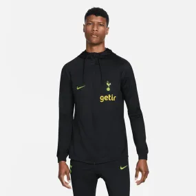 Nike 2022-23 Tottenham Strike Hooded Track Jacket - Black-Volt