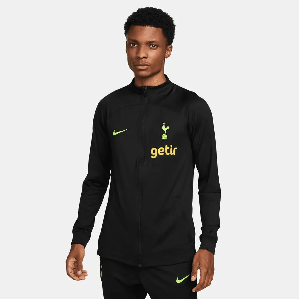 Nike 2022-23 Tottenham Strike Track Jacket - Black-Volt