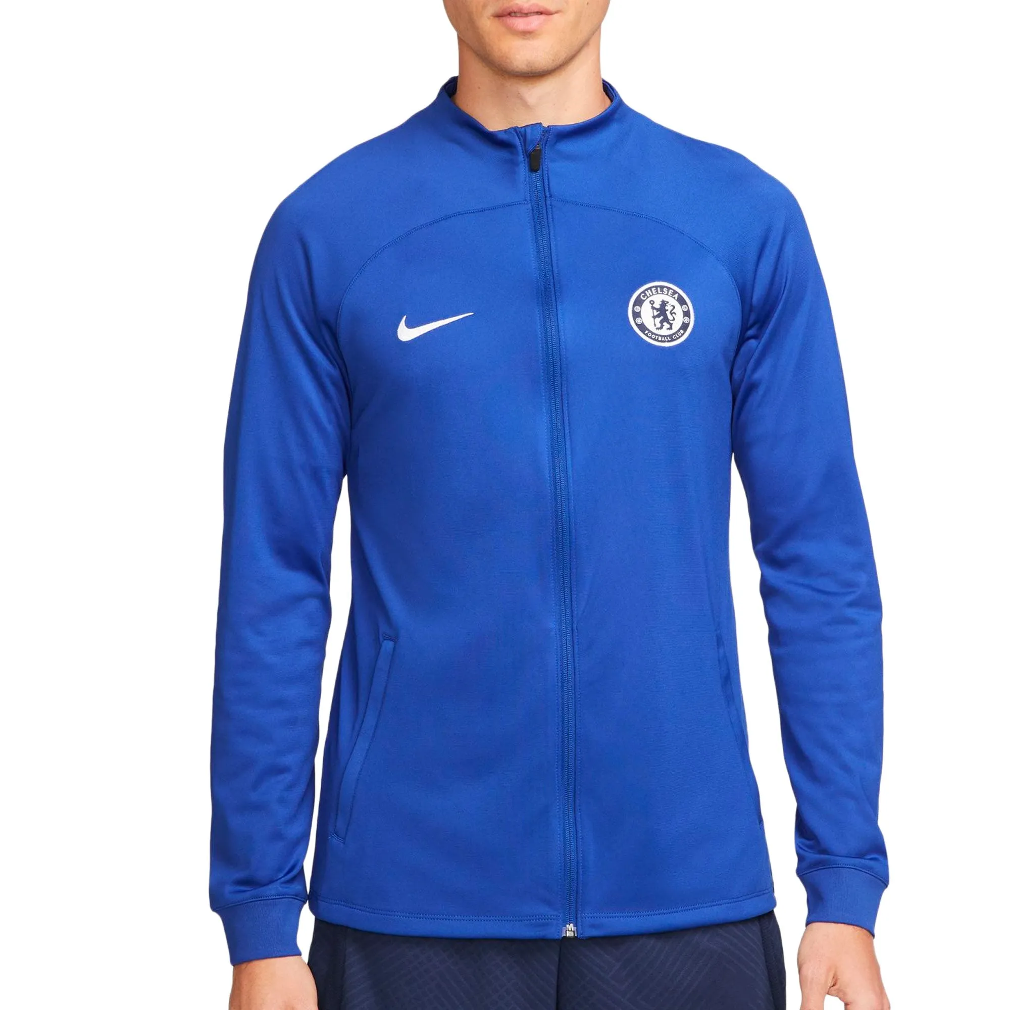 Nike Men's Chelsea Strike Track Jacket Rush Blue/White