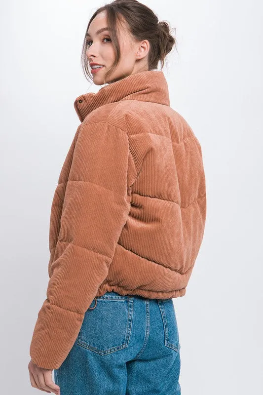 Oliver Corduroy Puffer Jacket