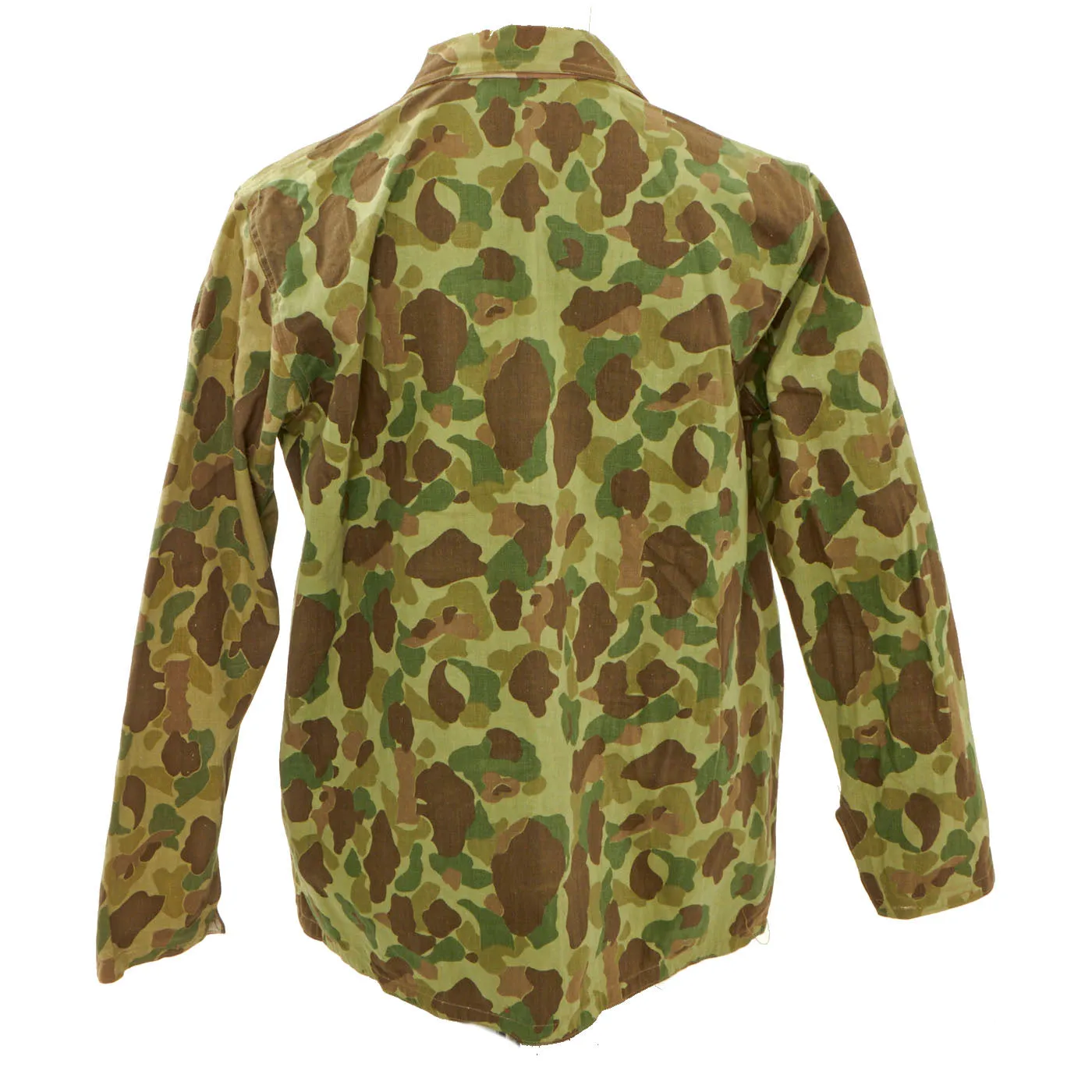 Original U.S. WWII US Marine Corps UNISSUED P-44 Camouflage Pattern Uniform Set - Frogskin Size 40