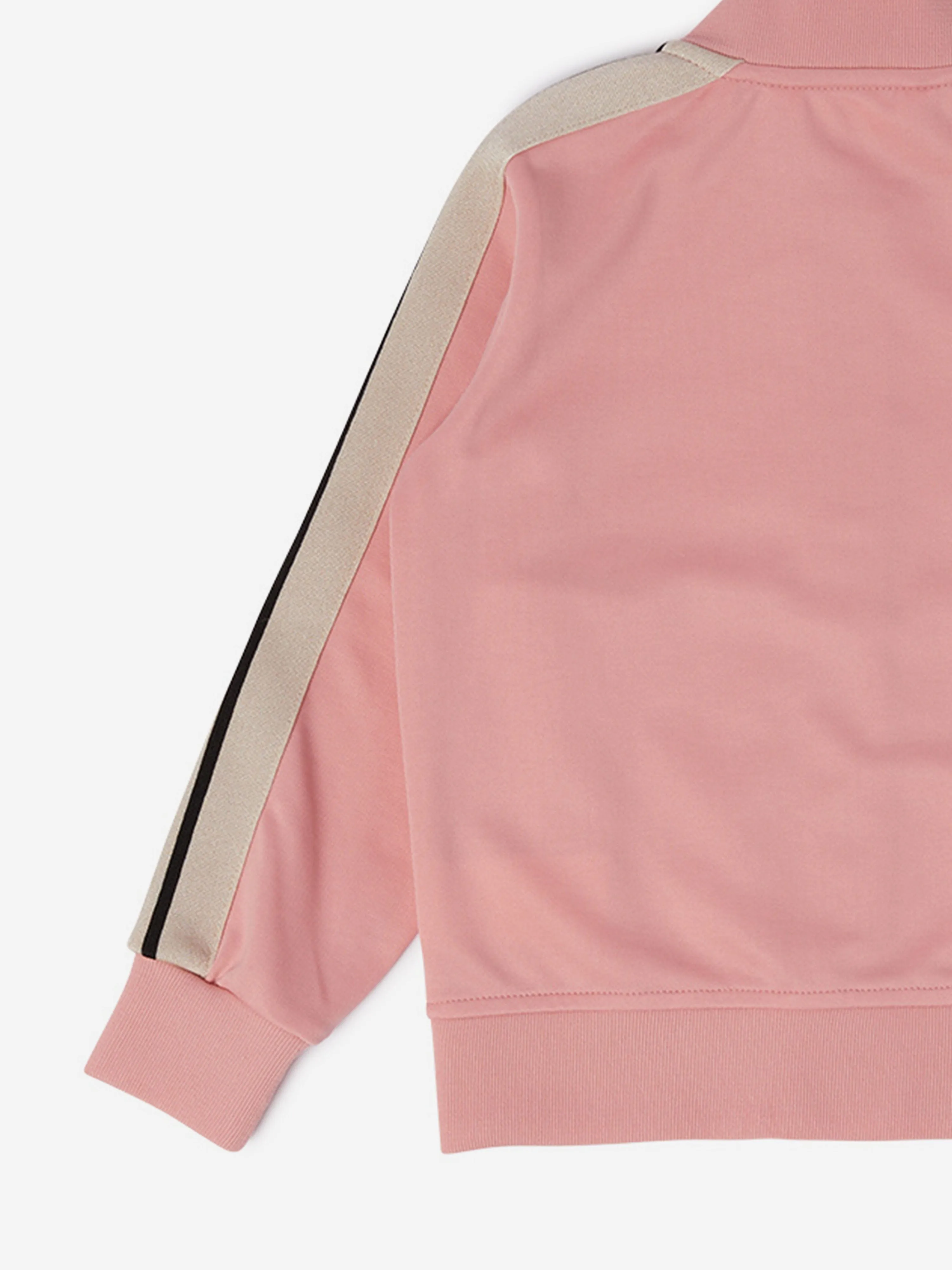 Palm Angels Girls Track Jacket in Pink