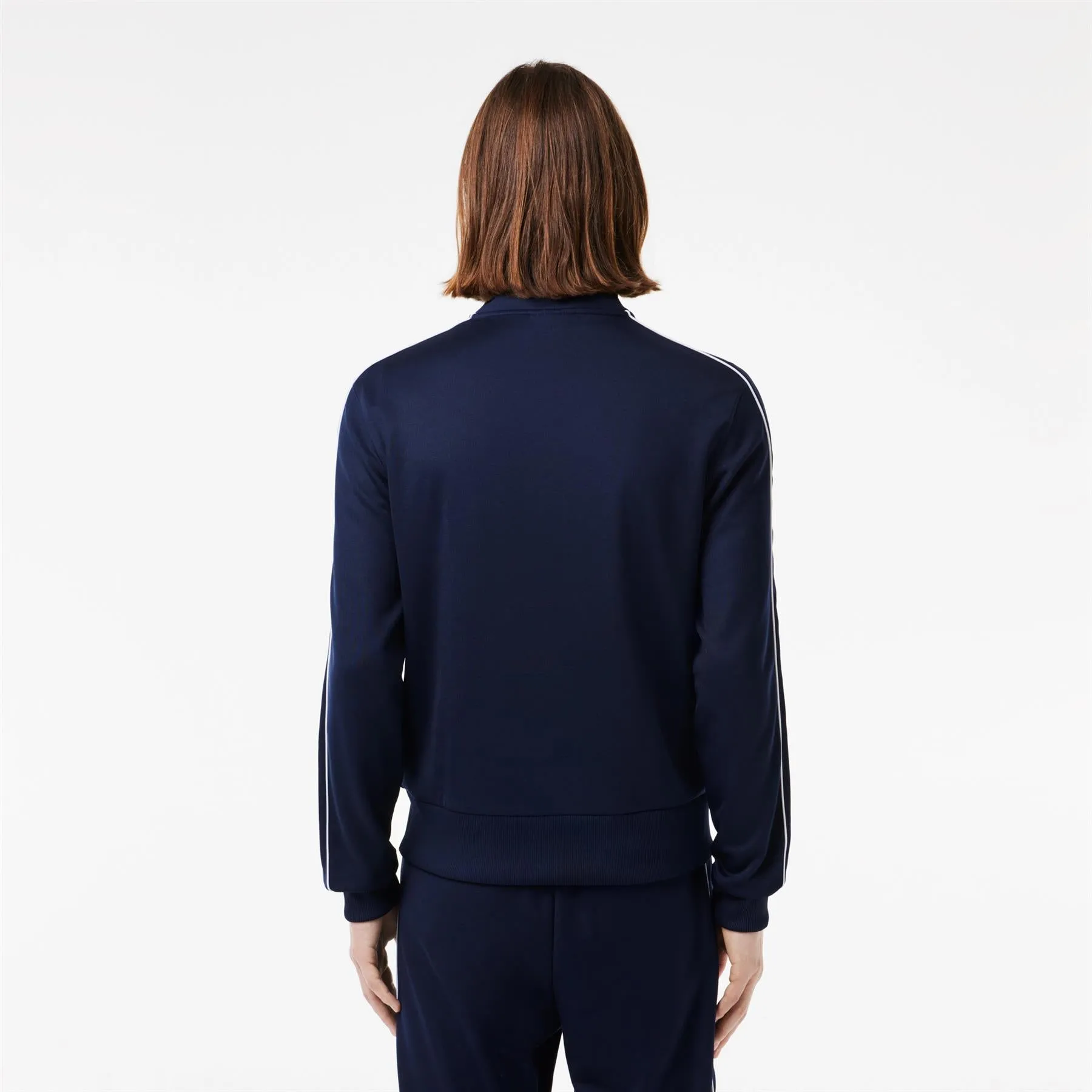 Paris Pique Track Jacket Navy Blue - SS24