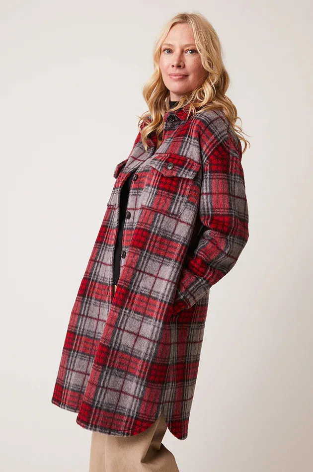 Parkhurst | Bellbrook Long Shirt Jacket | Women's