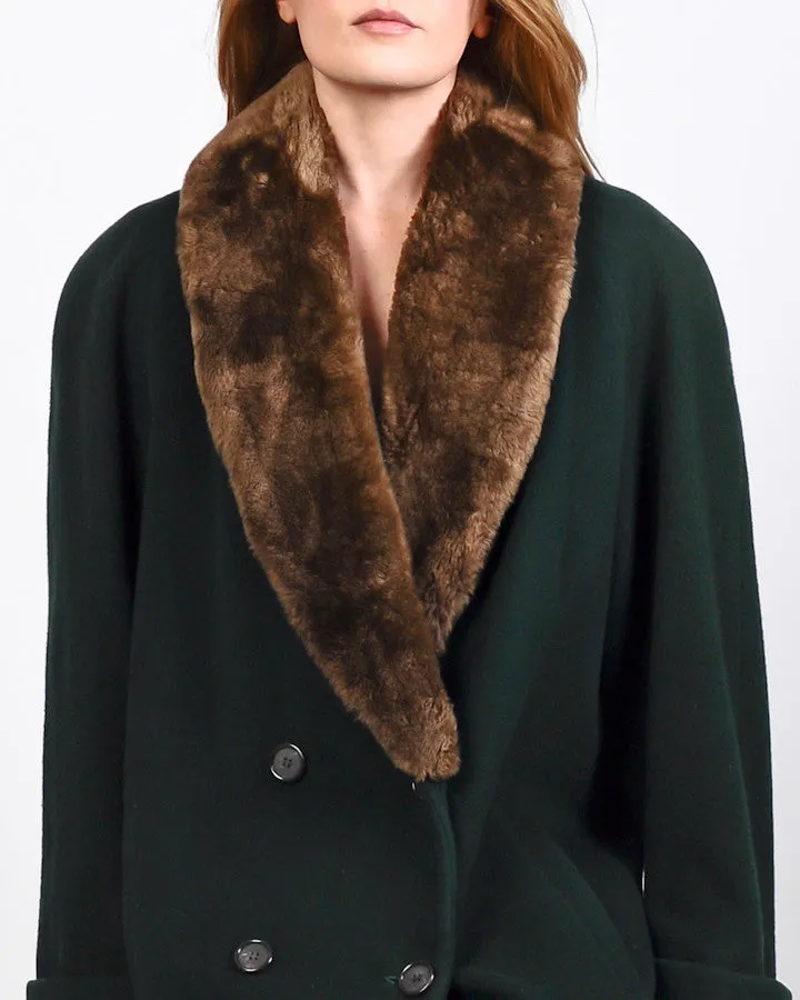 Pine Sheared Beaver Fur Coat