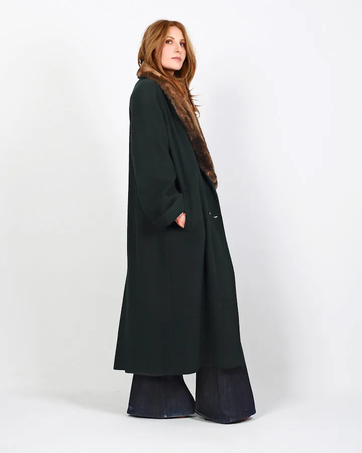 Pine Sheared Beaver Fur Coat