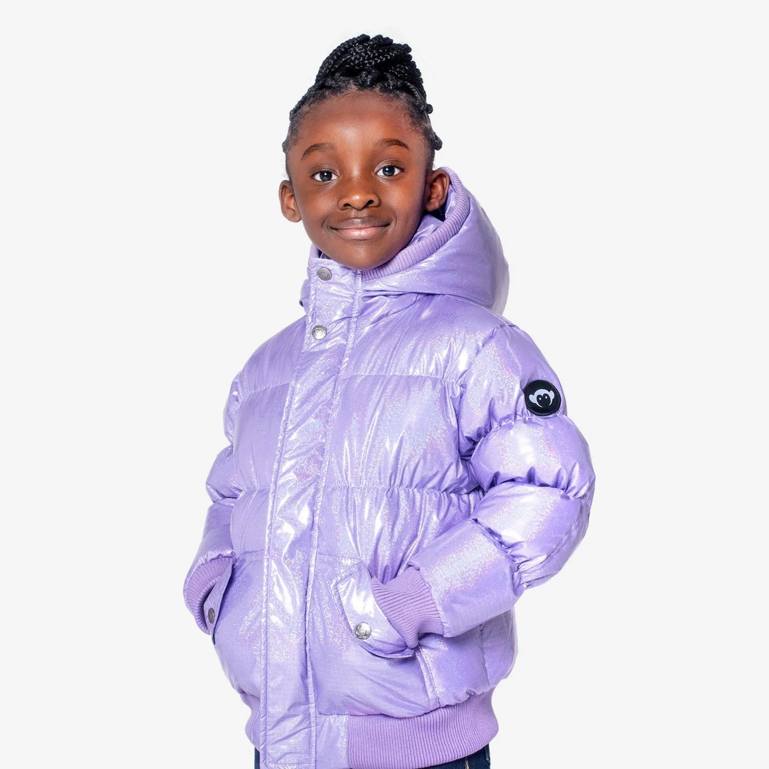 Puffy Coat | Glacial Purple